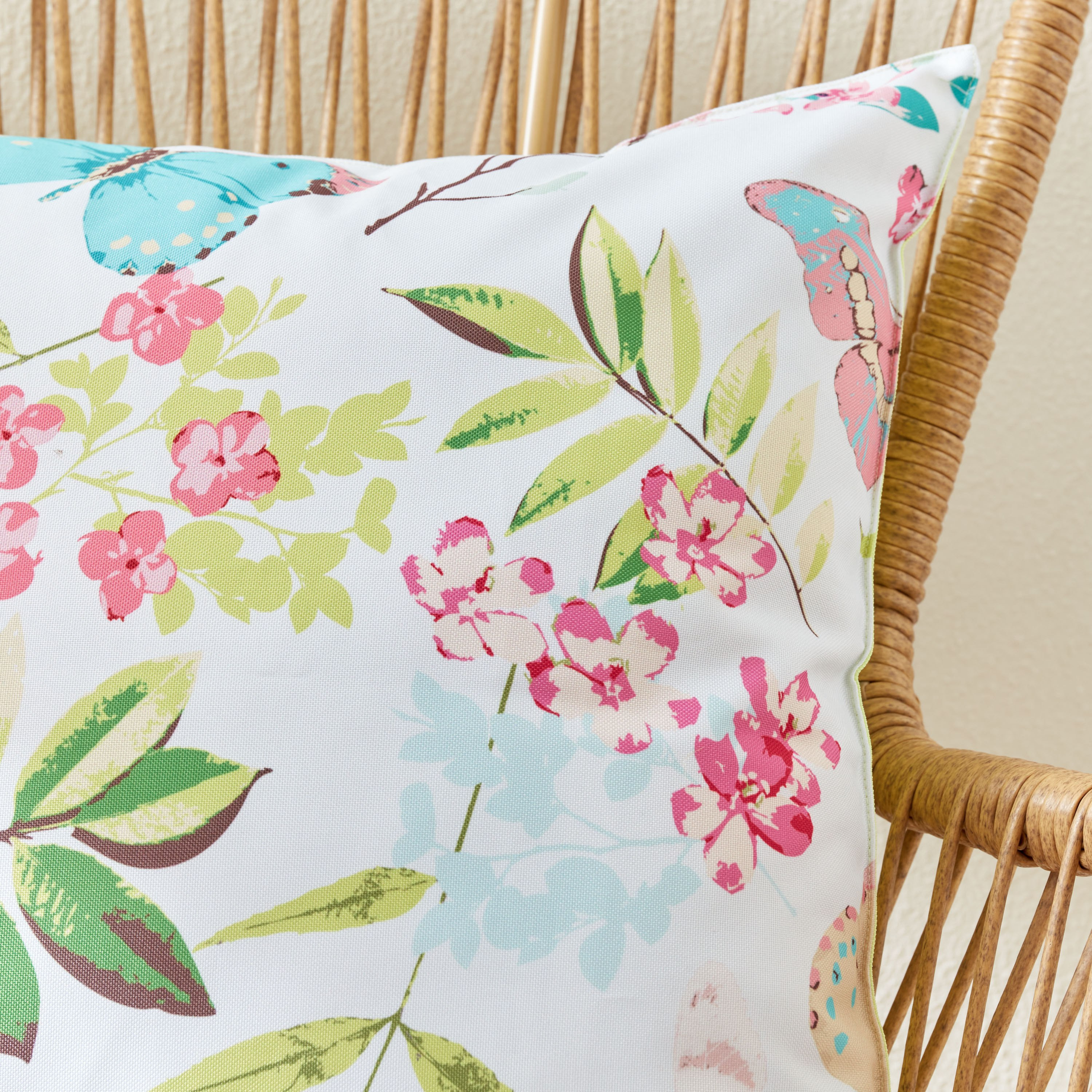 غطاء وسادة خارجي بطبعات جاردينيا - 45x45 سم-hbxhomeware-cushionsandcovers-cushioncovers-image-2
