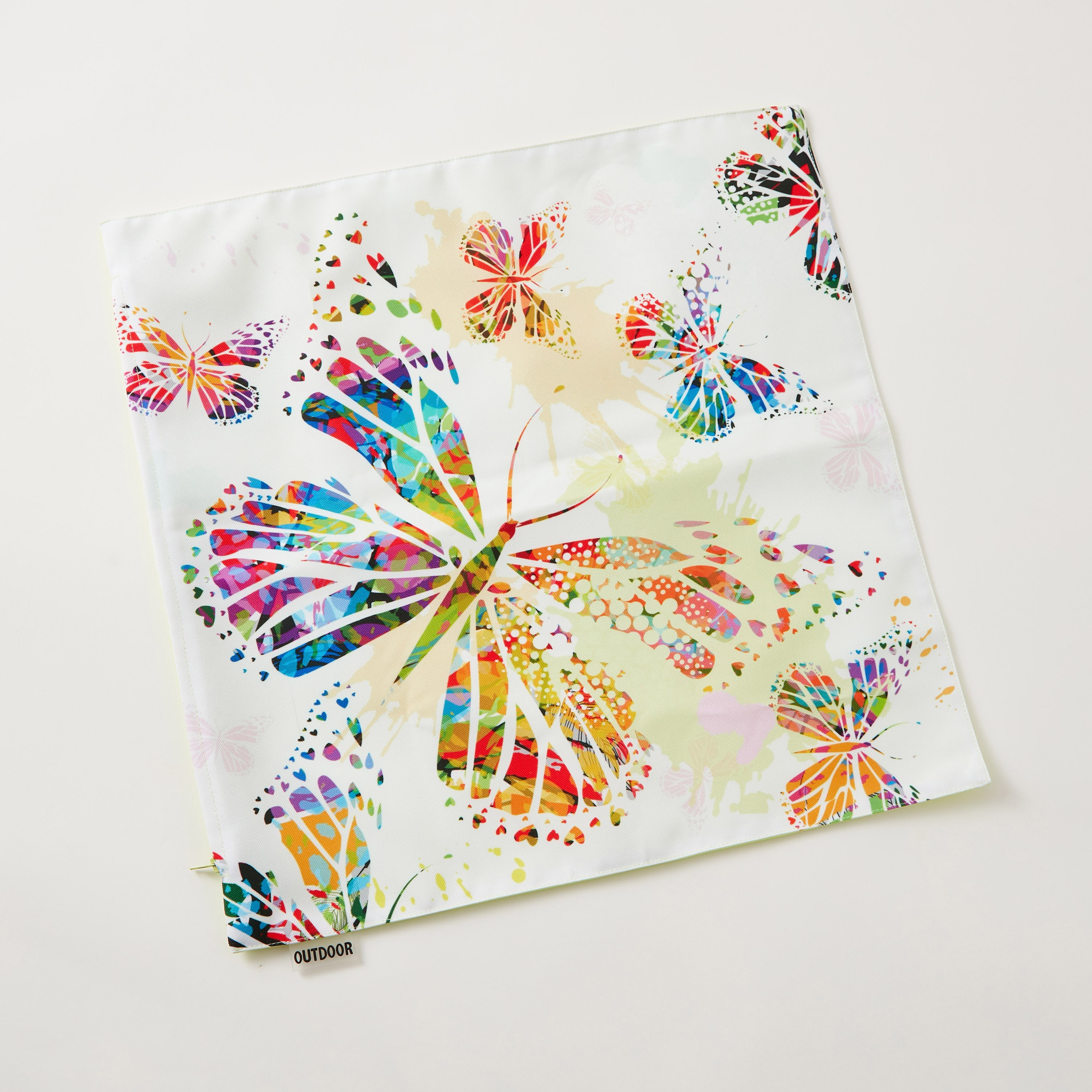 غطاء وسادة خارجي بطبعات فراشة - 45x45 سم-hbxhomeware-cushionsandcovers-cushioncovers-image-5
