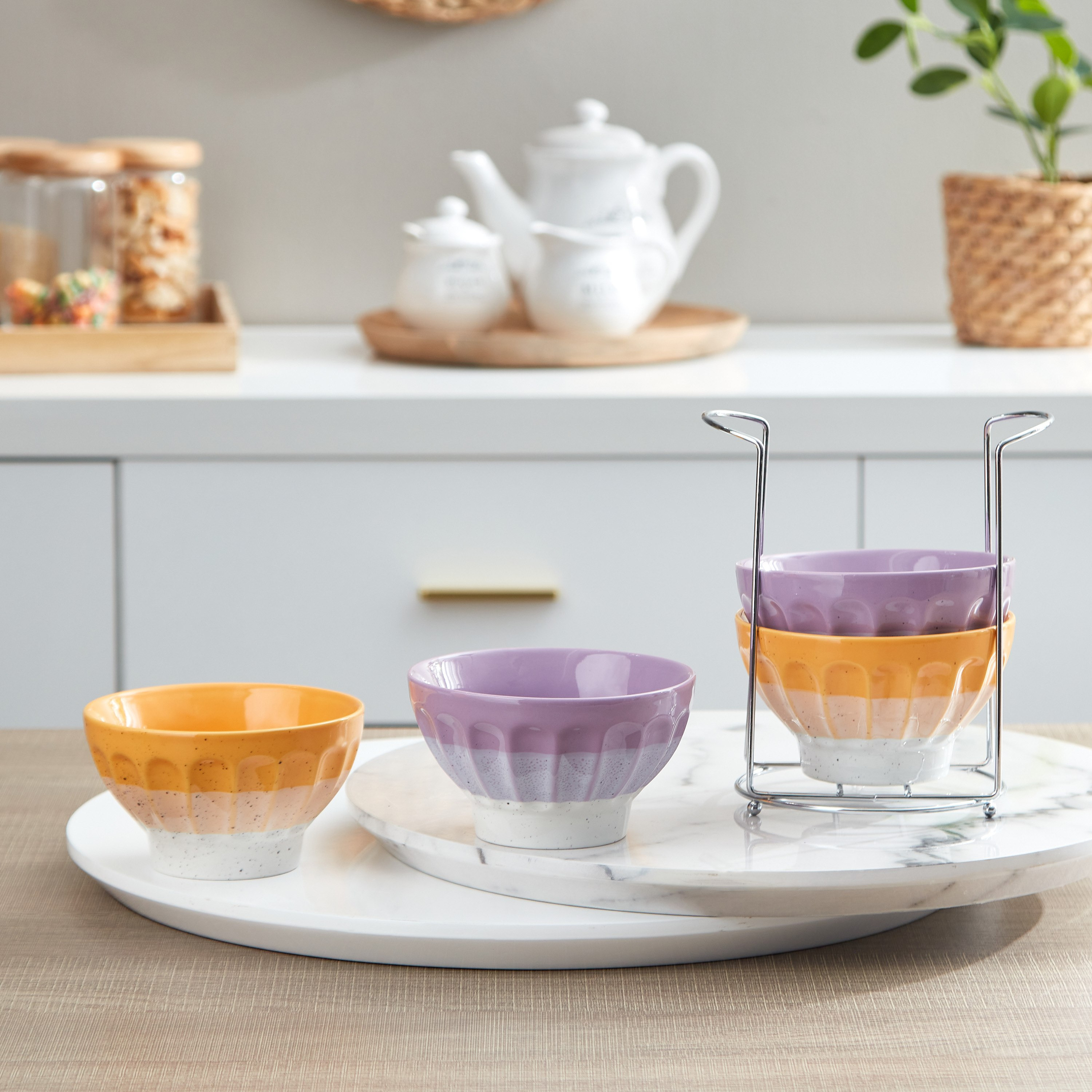 طقم أوعية قابلة للتكديس 5 قطع من جاليكسيا-hbxdecorandfurnishings-tabletop-serveware-image-5