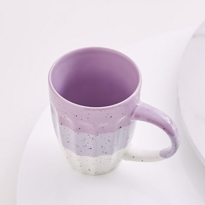 Galexia Embossed Ceramic Mug - 320 ml