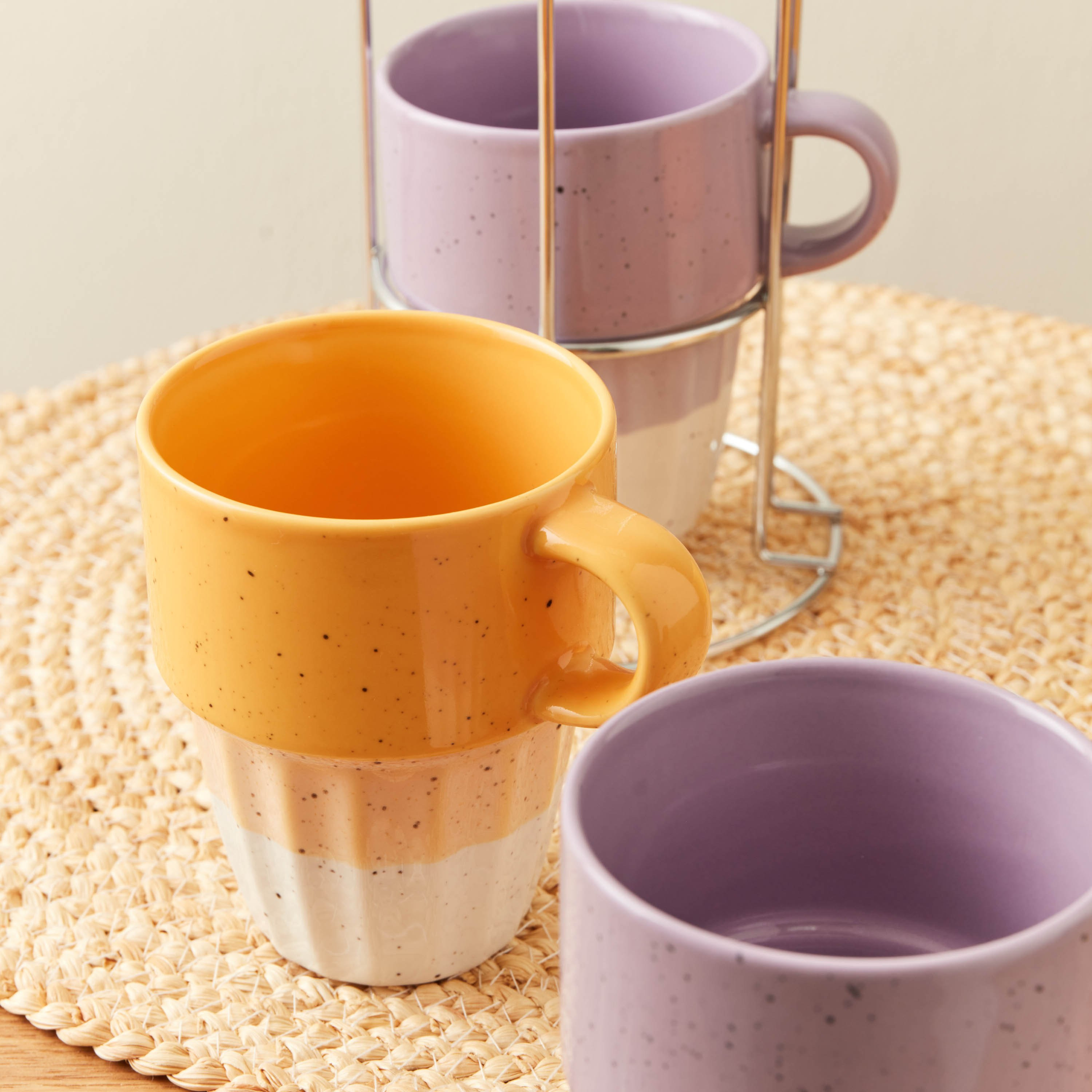 Galexia 5-Piece Stackable Mug Set-hbxhomeware-diningandtabletop-coffeeandteasets-image-4