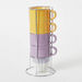 Galexia 5-Piece Stackable Mug Set-Coffee and Tea Sets-thumbnailMobile-4