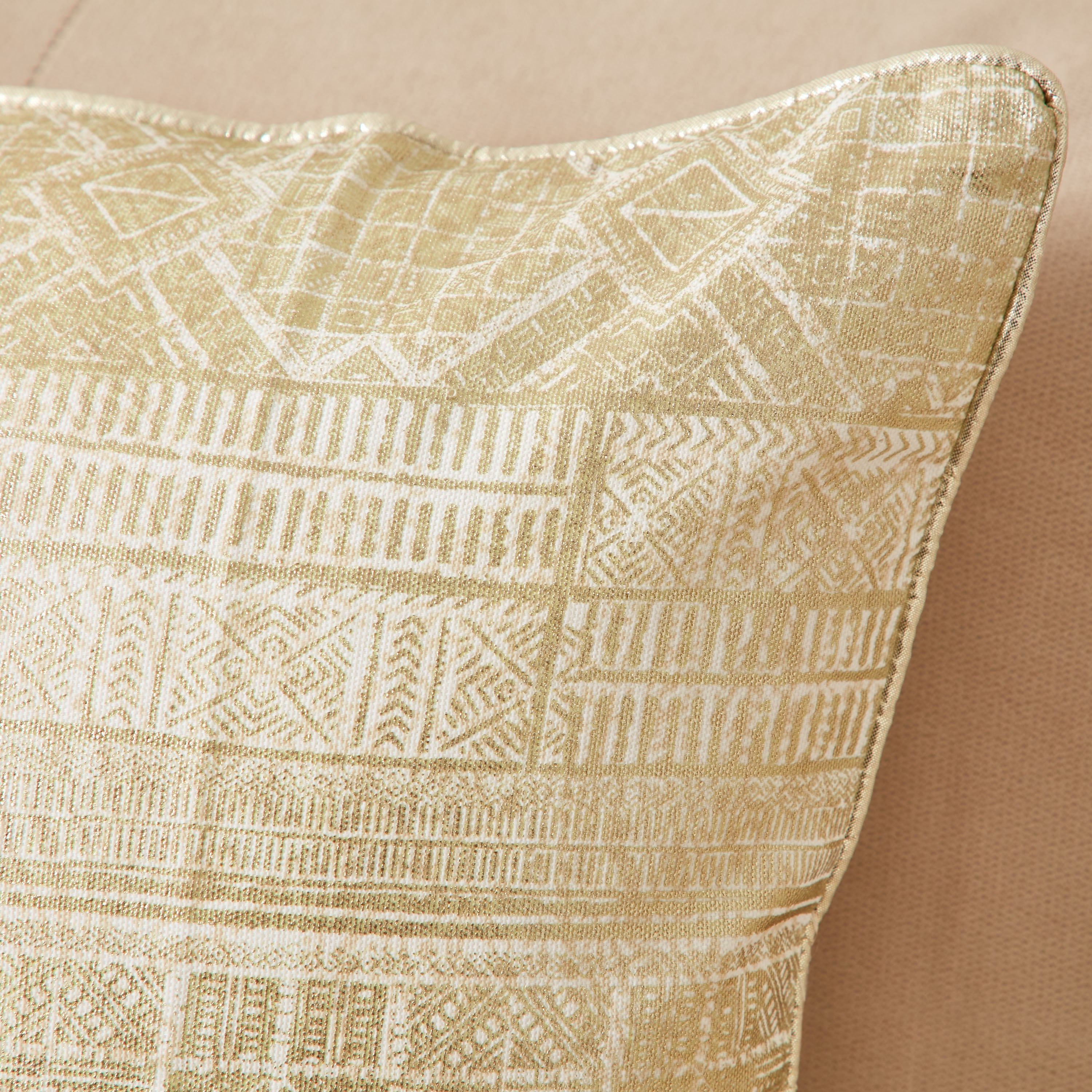 Gemma Esme Foil Print Cushion Cover - 45x45 cm-hbxhomeware-cushionsandcovers-cushioncovers-image-2