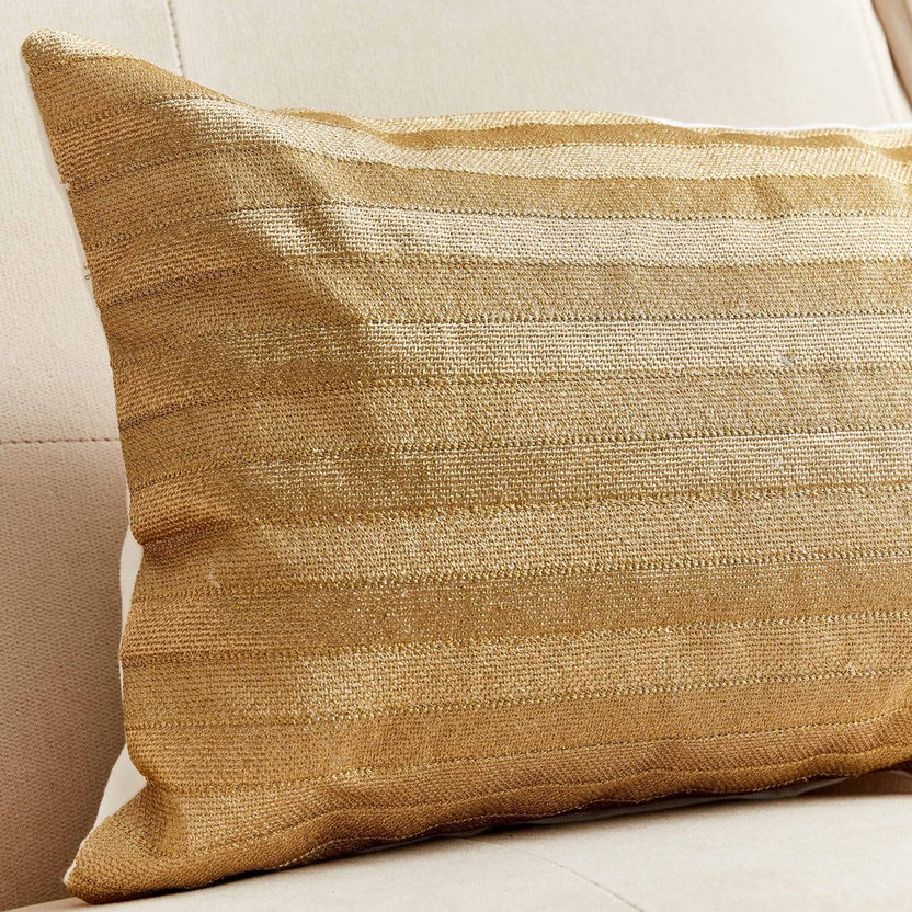 Petra Embroidered Filled Cushion - 30x50 cm-Filled Cushions-image-1