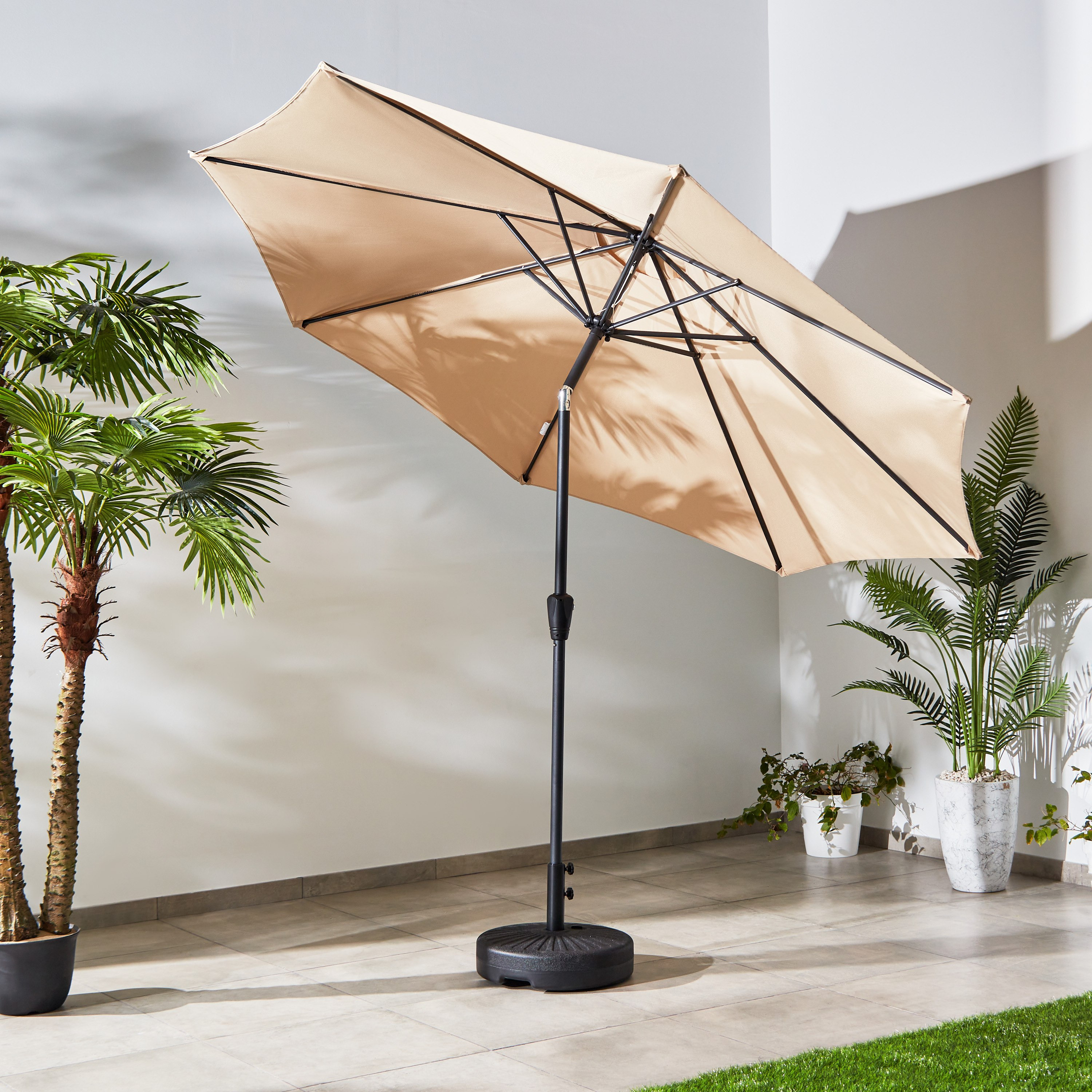 Saare Outdoor Umbrella - 3 m-hbxfurniture-outdoor-swingsandchairs-image-2