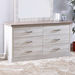 Angelic 6-Drawer Master Dresser without Mirror-Dressers and Mirrors-thumbnailMobile-0