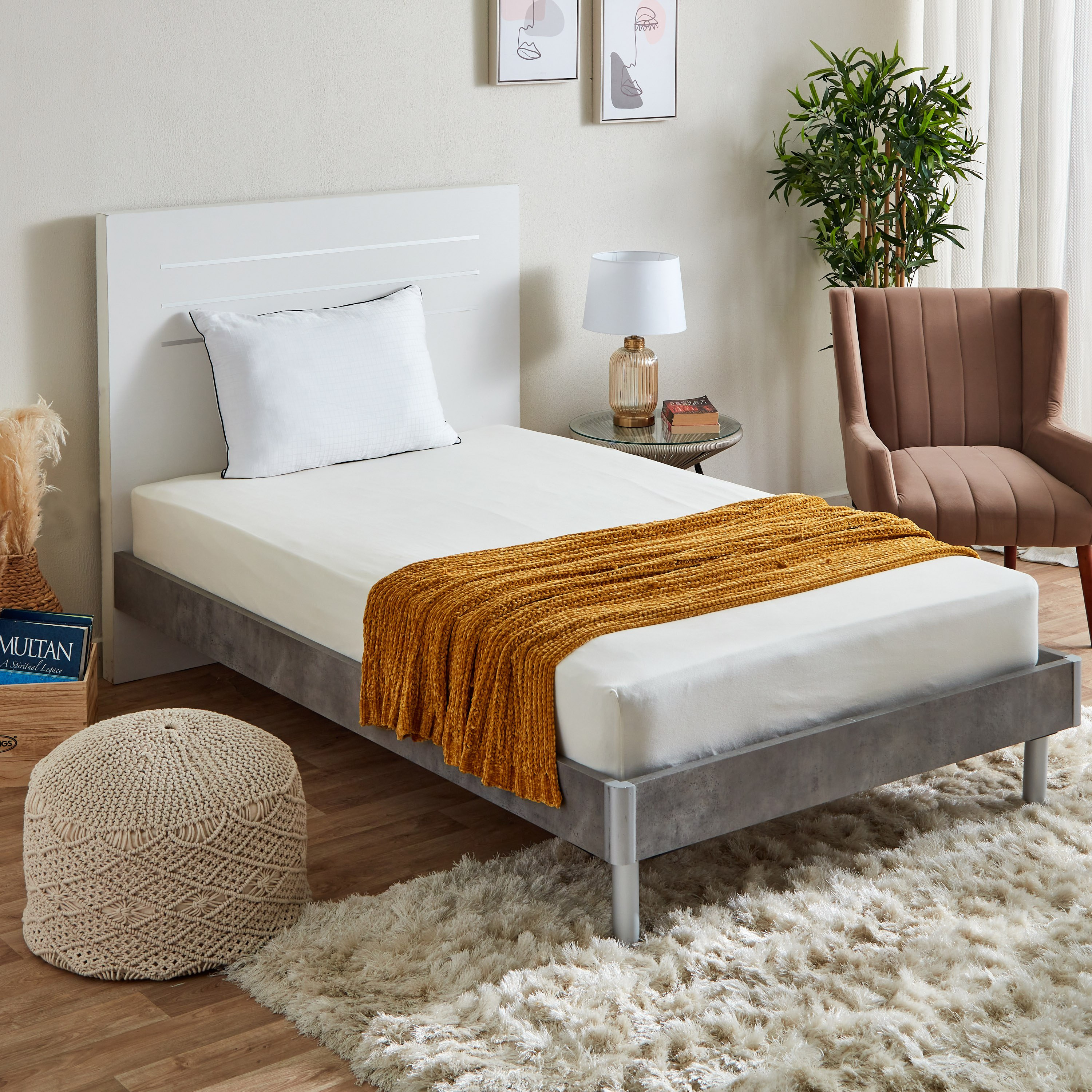 شرشف مطاطي فردي جيرسي من سوبر سوفت - 90x200+25 سم-hbxhomeware-hbxbedroom-image-6