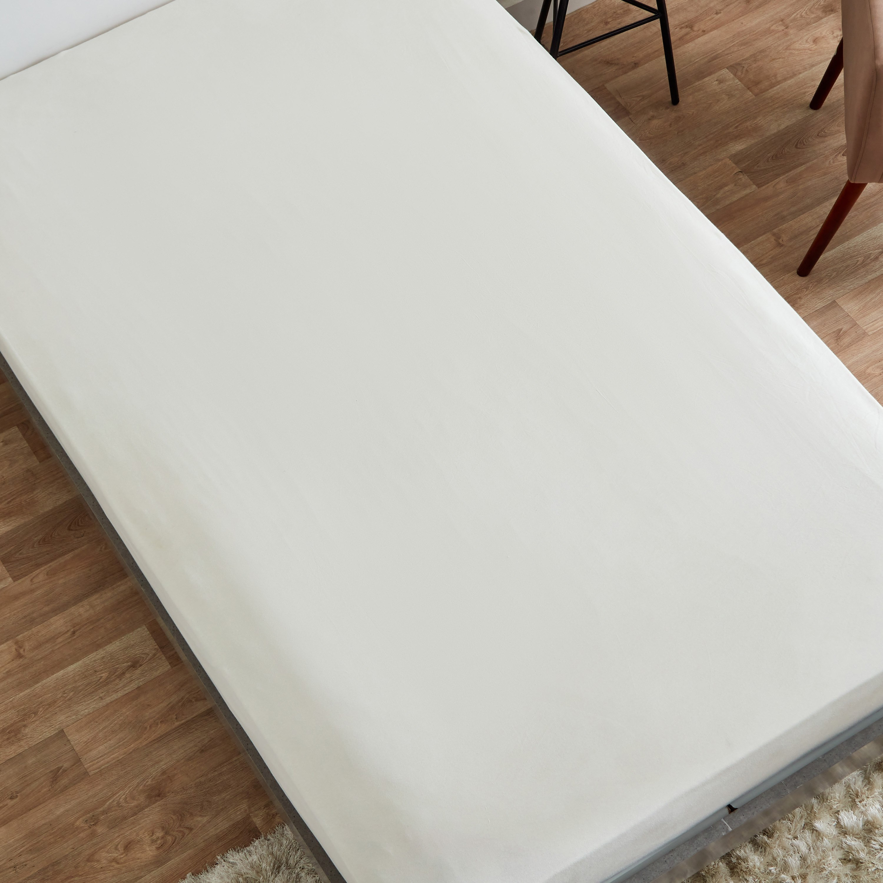شرشف مطاطي مزدوج جيرسي من سوبر سوفت - 120×200+33 سم-hbxhomeware-hbxbedroom-image-3