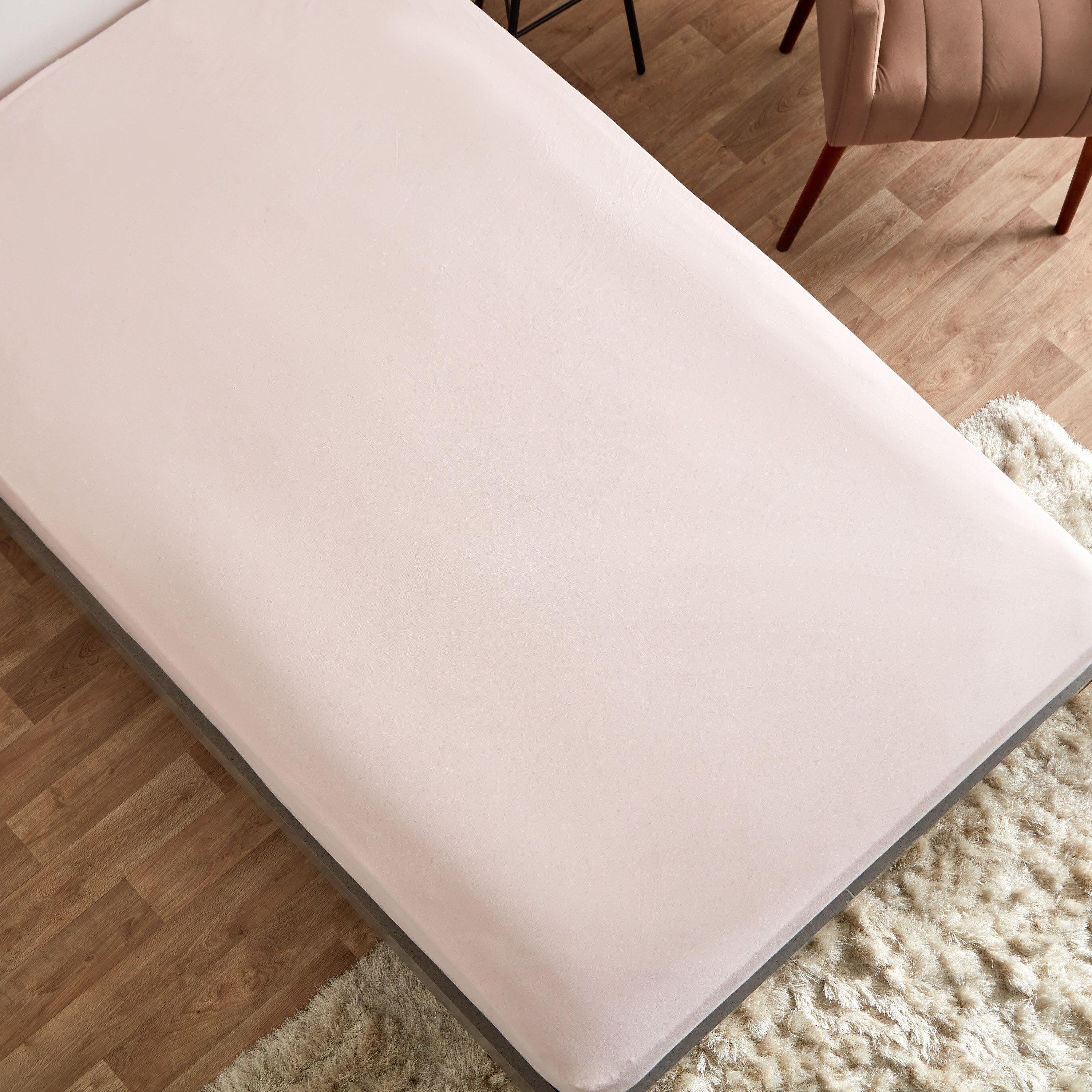 شرشف مطاطي مزدوج جيرسي من سوبر سوفت - 120x200+33 سم-hbxhomeware-hbxbedroom-image-3