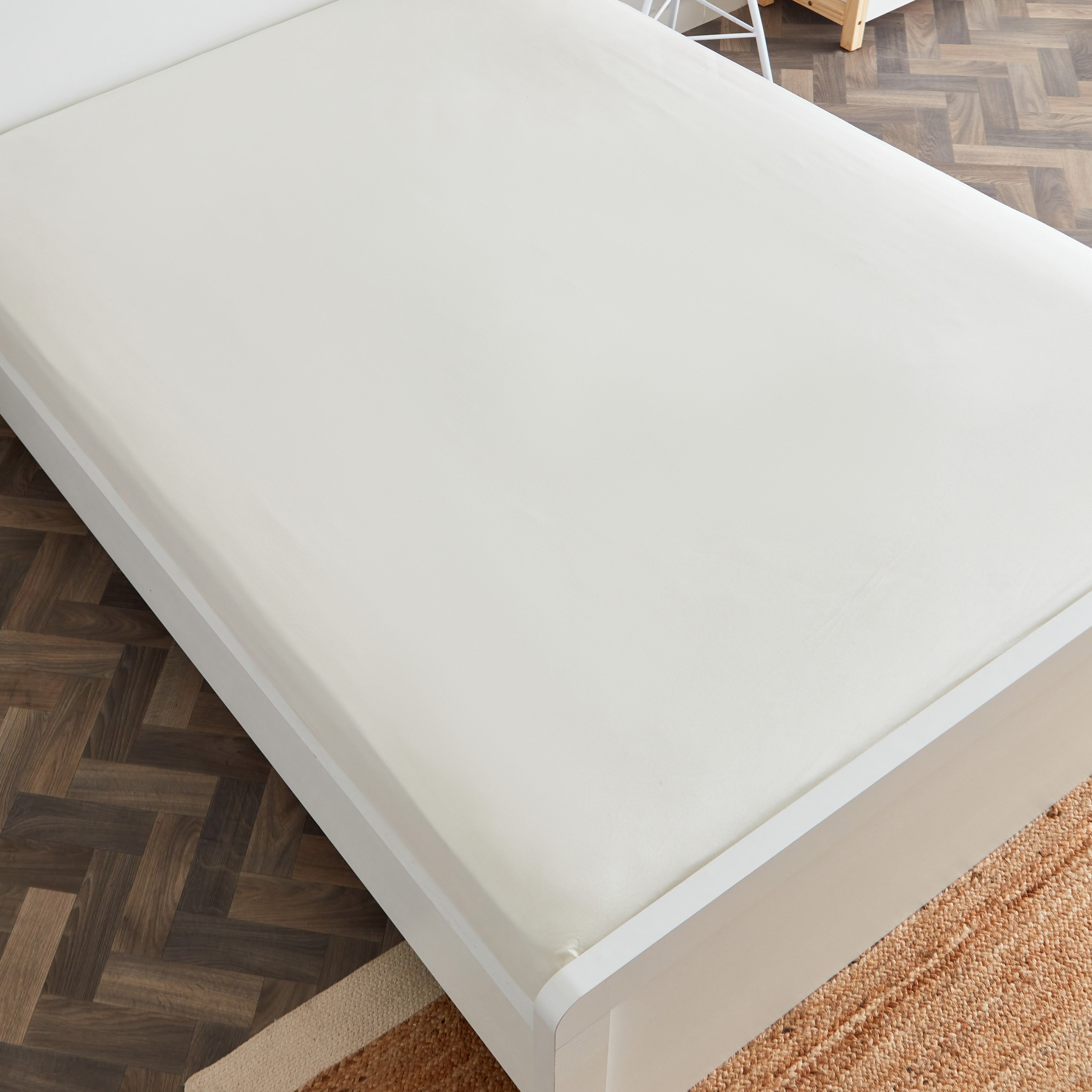 شرشف مطاطي كوين جيرسي من سوبر سوفت - 150x200+33 سم-hbxhomeware-hbxbedroom-image-3