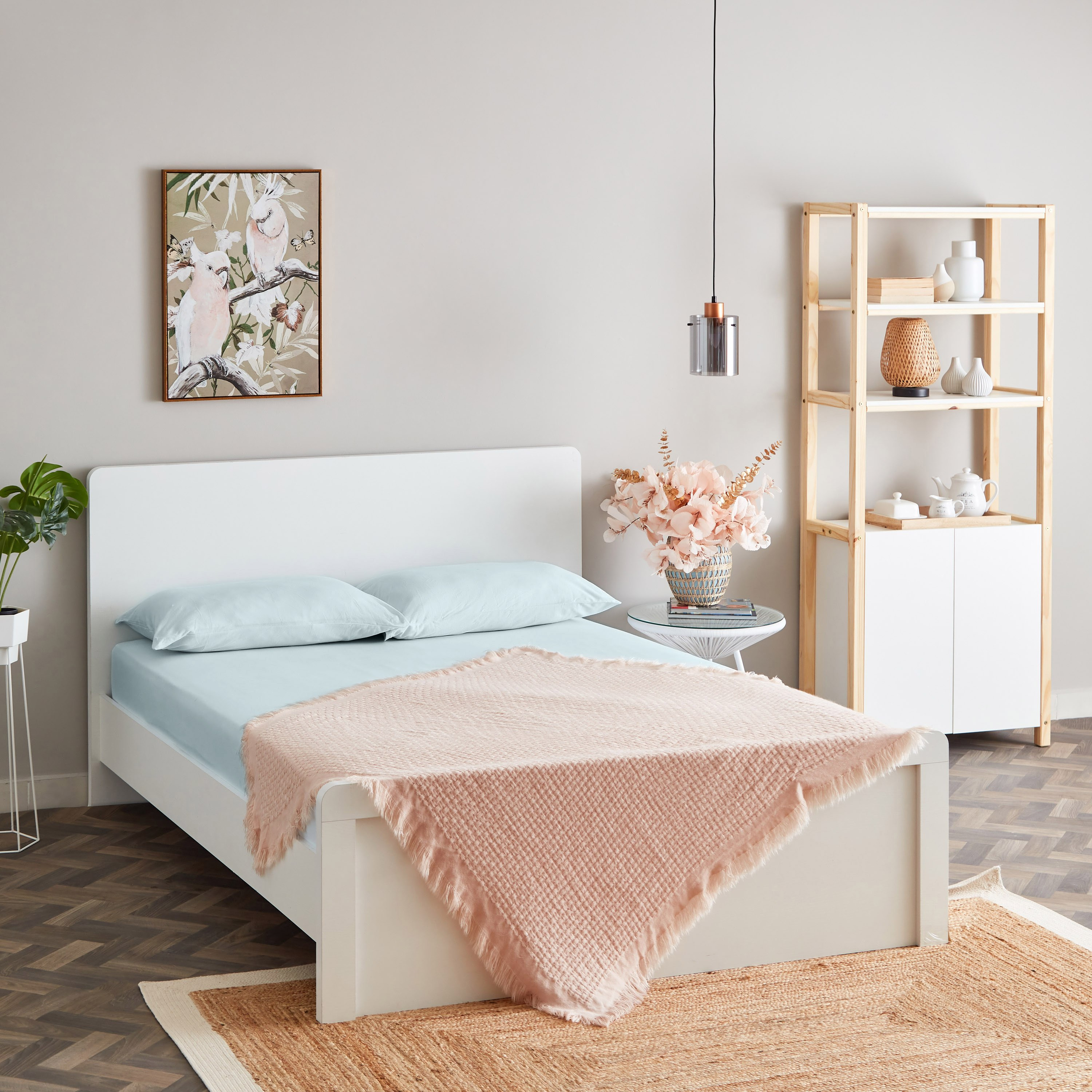 شرشف مطاطي كوين جيرسي من سوبر سوفت - 150x200+33 سم-hbxhomeware-hbxbedroom-image-7