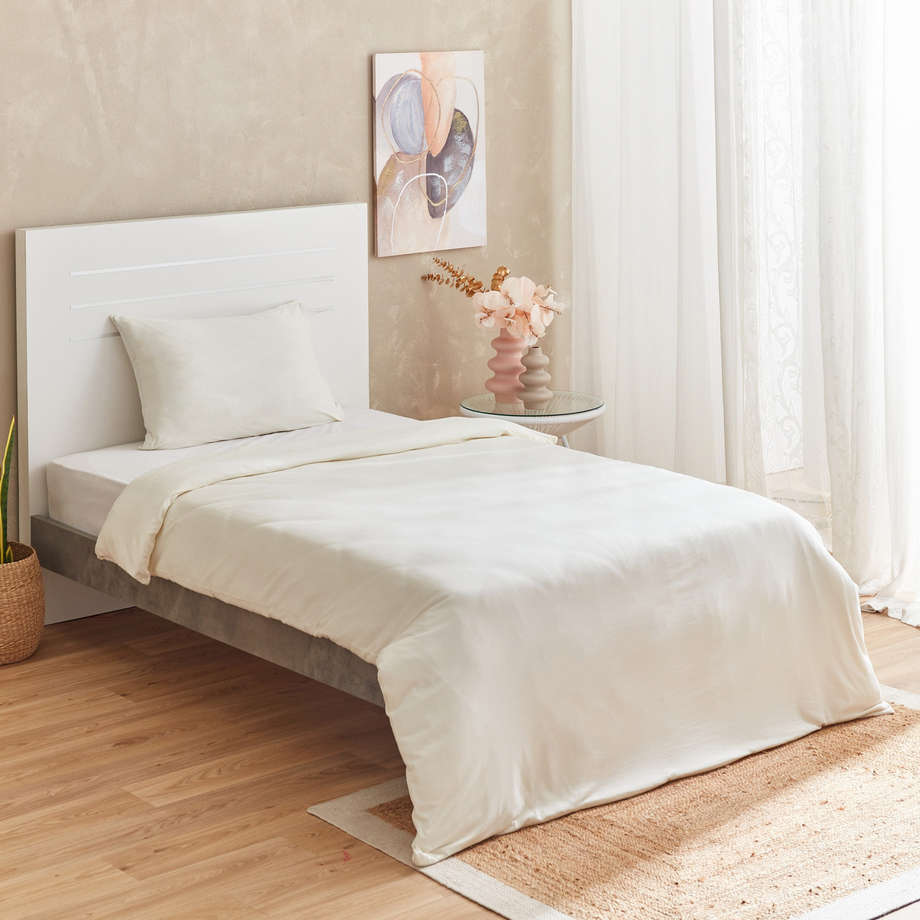 طقم غطاء لحاف ولحاف فردي 3 قطع جيرسي من سوبر سوفت - 135x220 سم-hbxhomeware-bedding-duvetcovers-image-1