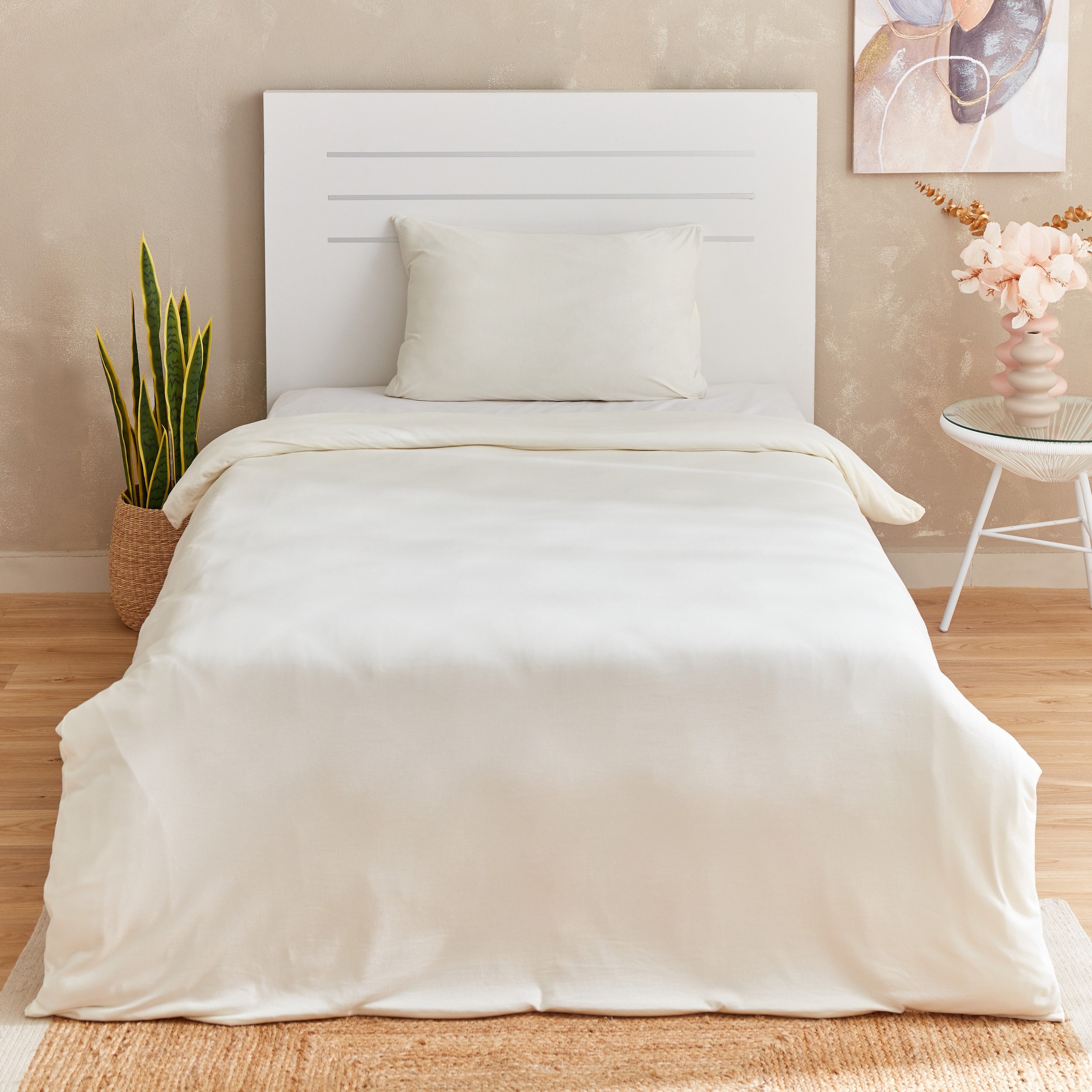 طقم غطاء لحاف ولحاف فردي 3 قطع جيرسي من سوبر سوفت - 135x220 سم-hbxhomeware-bedding-duvetcovers-image-2