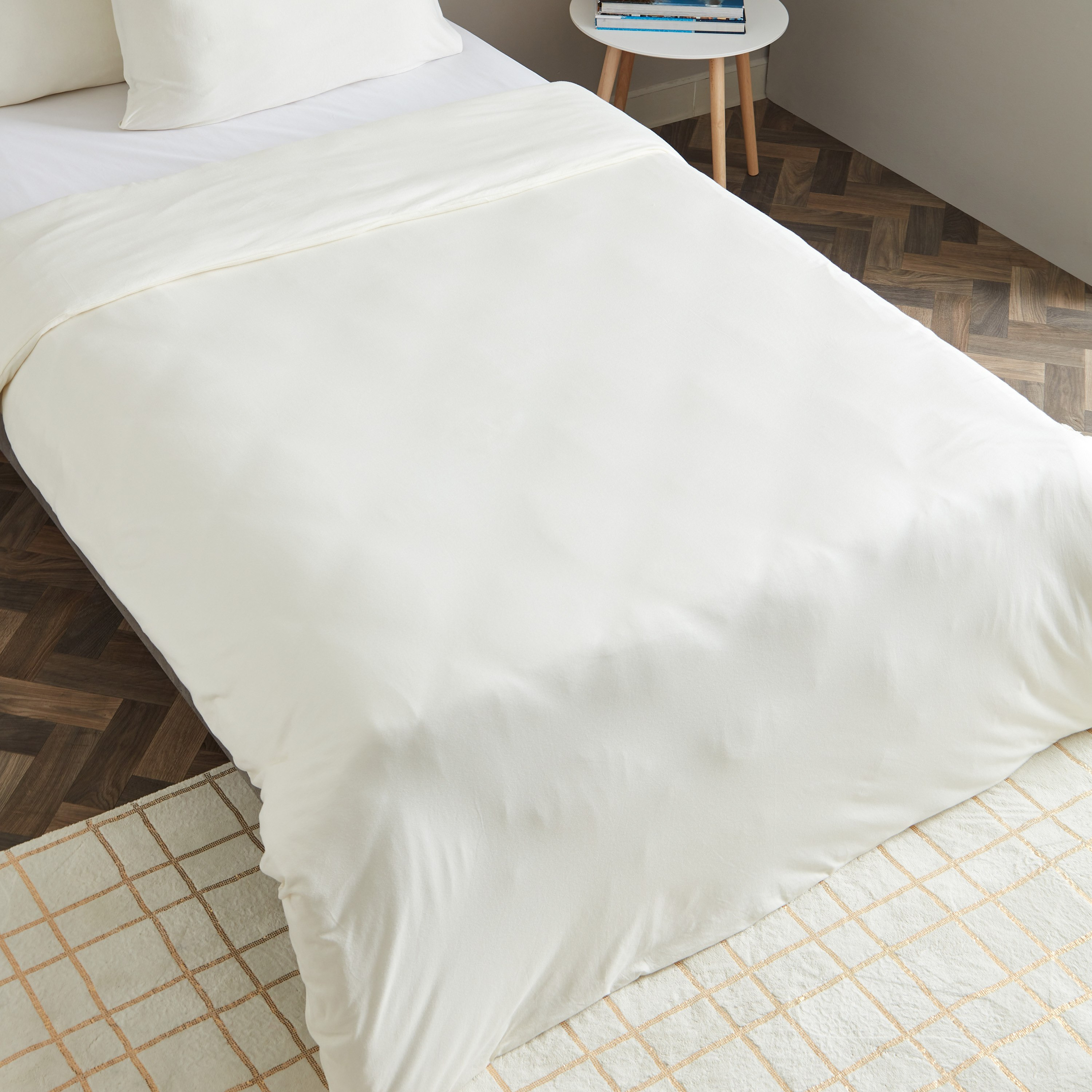 طقم غطاء لحاف مزدوج 4 قطع جيرسي من سوبر سوفت - 160x220 سم-hbxhomeware-bedding-duvetcovers-image-3