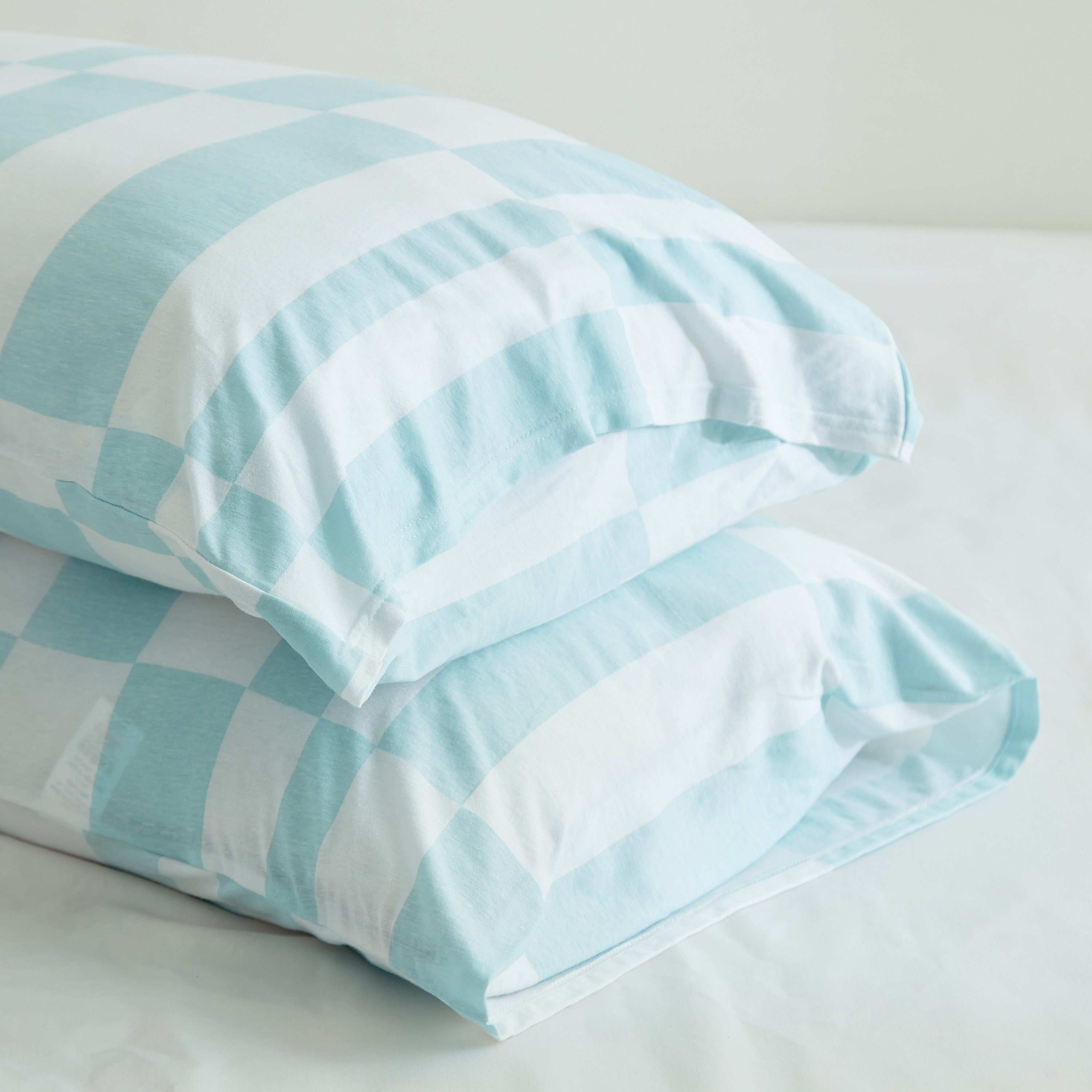 طقم غطاء وسادة جيرسي يستخدم على الوجهين قطعتين بطبعات من سوبر سوفت - 50x75 سم-hbxhomeware-hbxbedroom-image-4