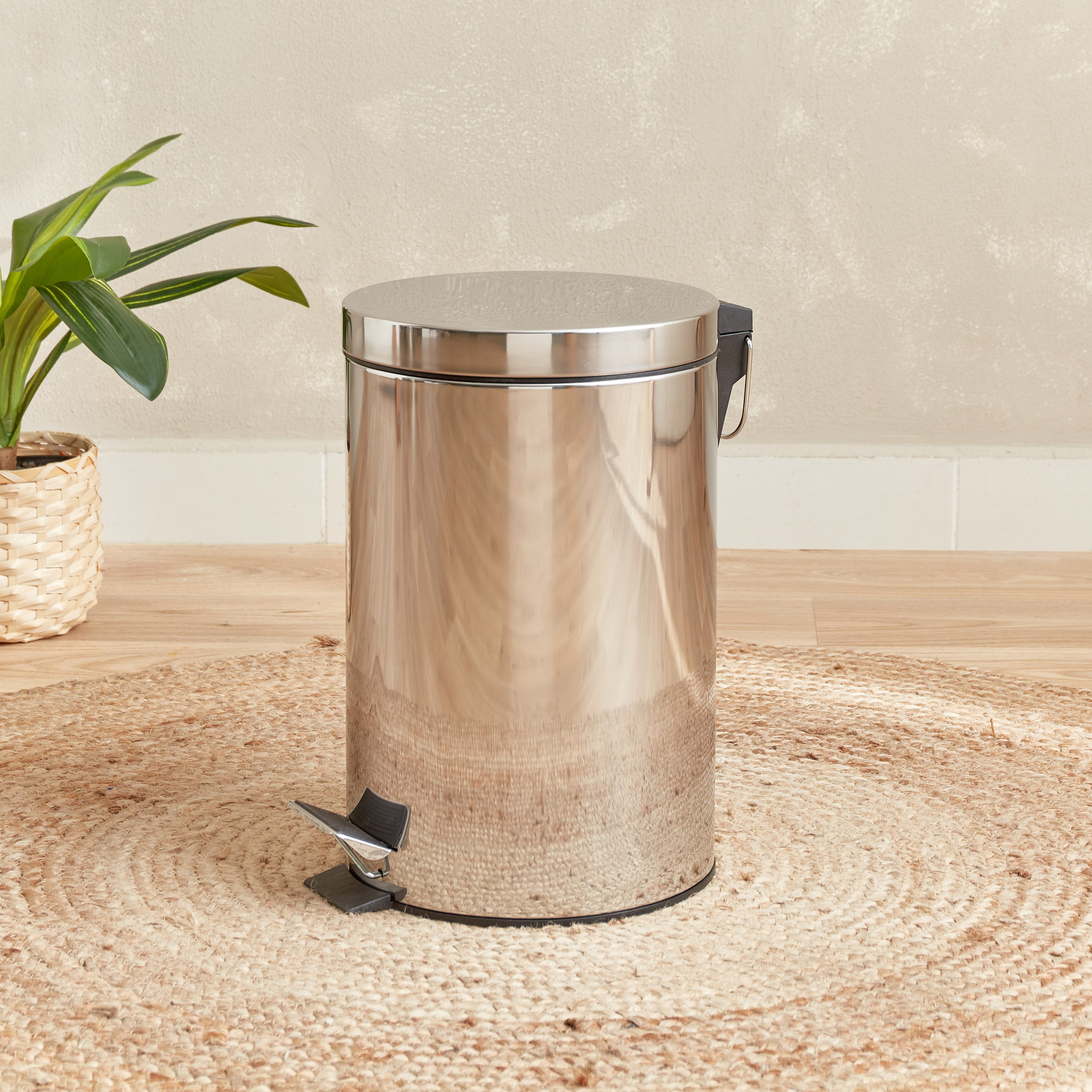 سلّة نفايات ستانلس ستيل بدواسة من تمارا - 12 لتر-hbxhomeware-hbxbathroom-image-1