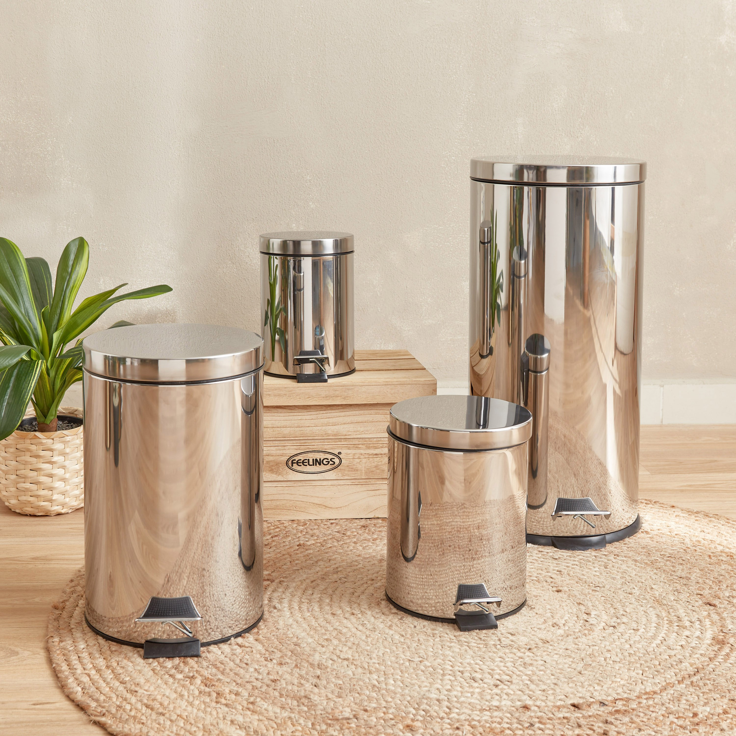 سلّة نفايات ستانلس ستيل بدواسة من تمارا - 12 لتر-hbxhomeware-hbxbathroom-image-5