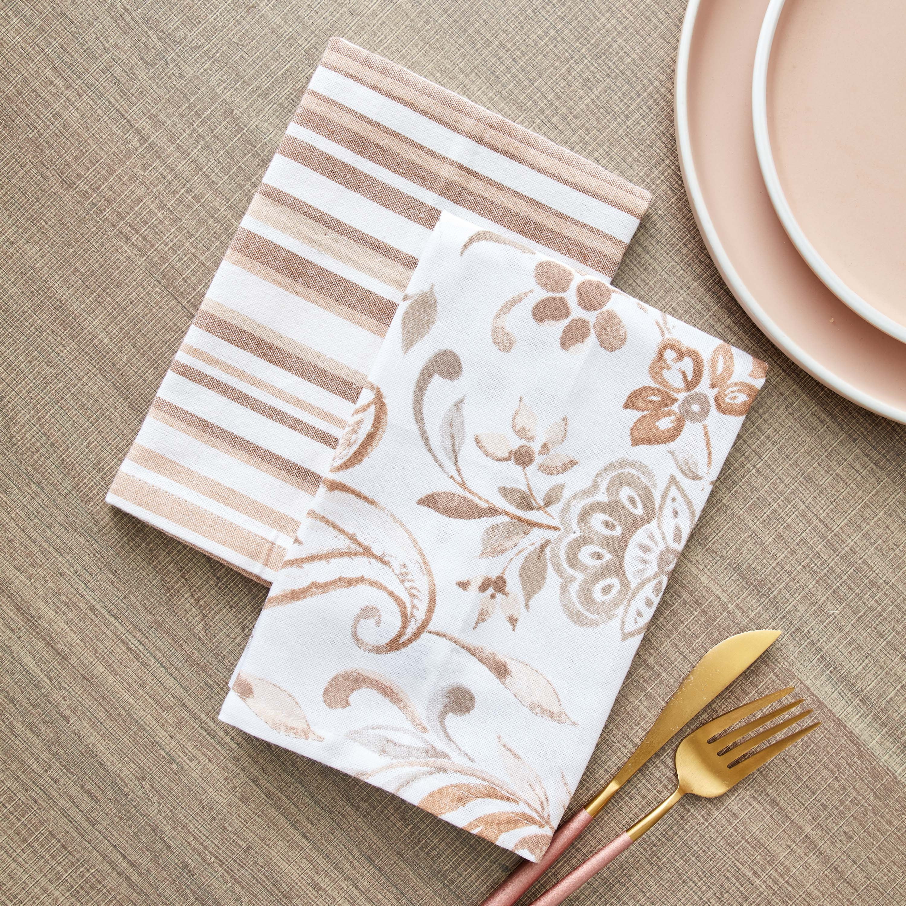 طقم مناديل سفرة طاولة بيزلي قطعتين سيانا من هارلي - 40x40 سم-hbxdecorandfurnishings-homefurnishings-tablelinens-image-1