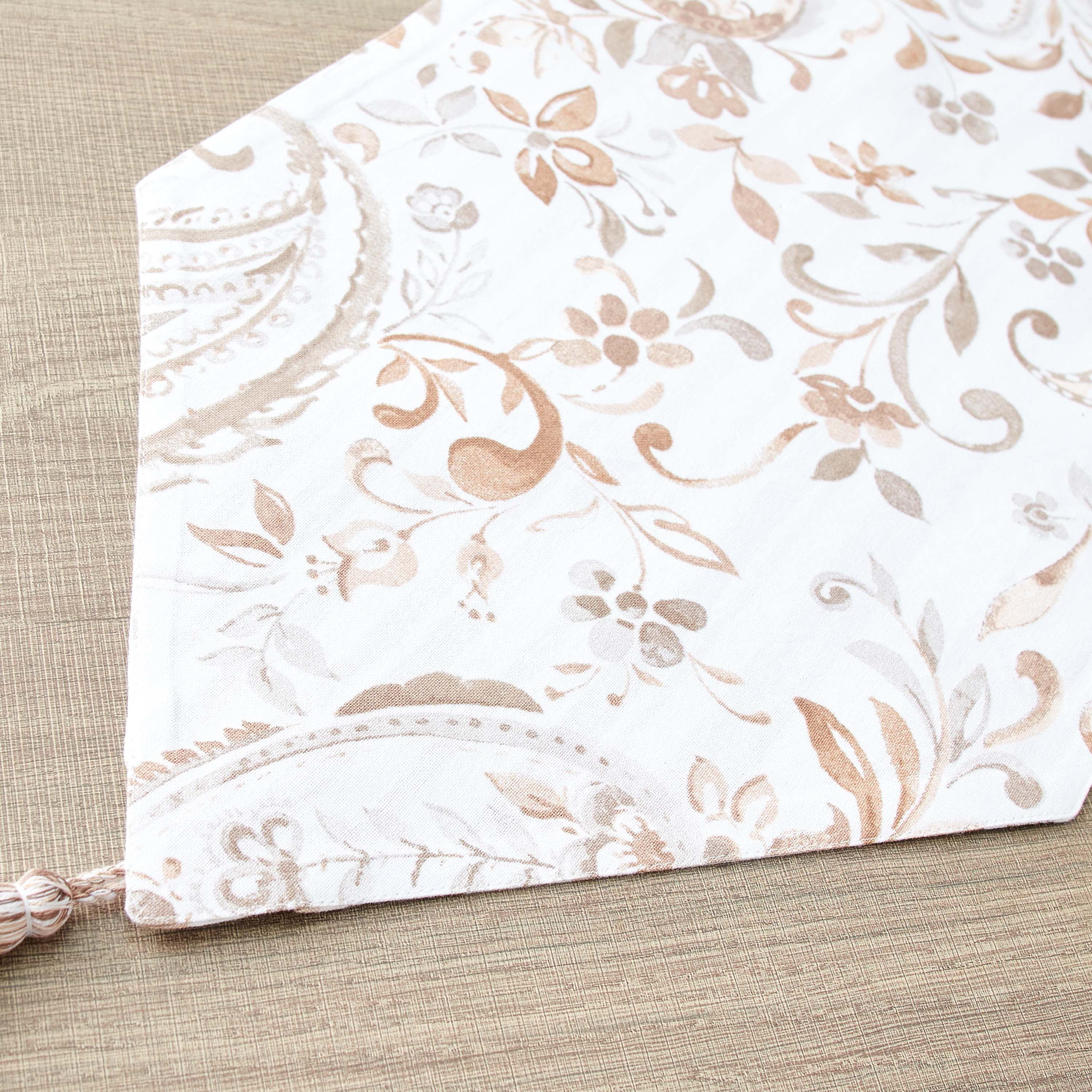 مفرش طاولة بيزلي قابل للانعكاس من هارلي سيانا - 33x120 سم-hbxdecorandfurnishings-homefurnishings-tablelinens-image-4