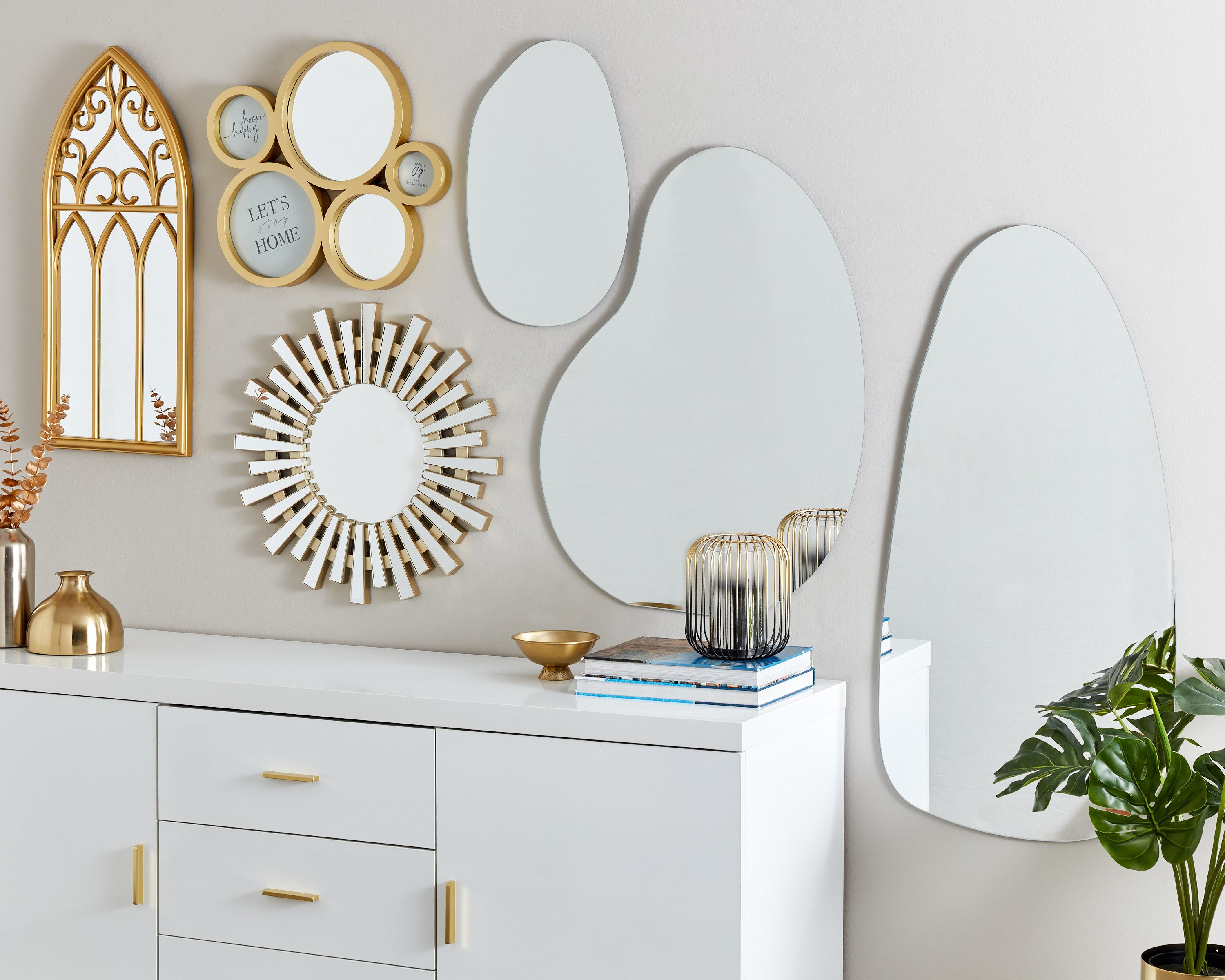 Hailee Decorative Designed Round Wall Mirror - 2x55 cm-PROMO_HB_AE_B1G1_250925-image-4