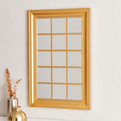 Hailee Rectangle Window Wall Mirror - 60x3.5x90 cms