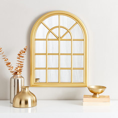 Hailee Window Design Wall Mirror - 45.5x61x2.5 cm
