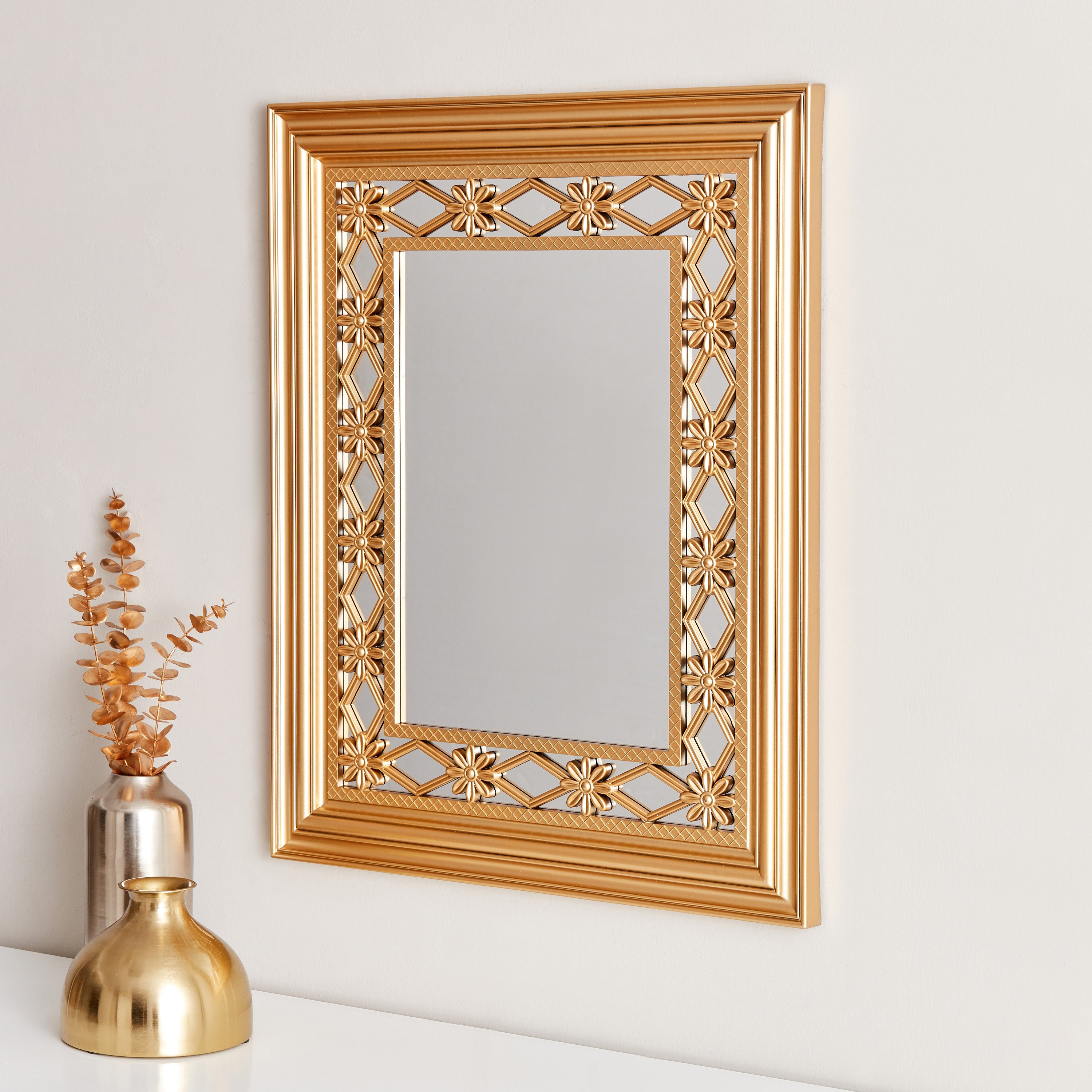 مرآة حائط مستطيلة مودرن من هايلي - 56x3x70.5 سم-PROMO_HB_AE_B1G1_250925-image-2