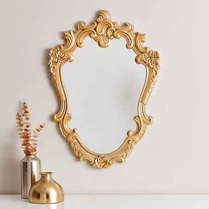 Hailee Baroque Moderen Wall Mirror - 55x4x80 cms