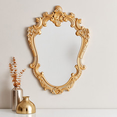 Hailee Baroque Moderen Wall Mirror - 55x4x80 cm
