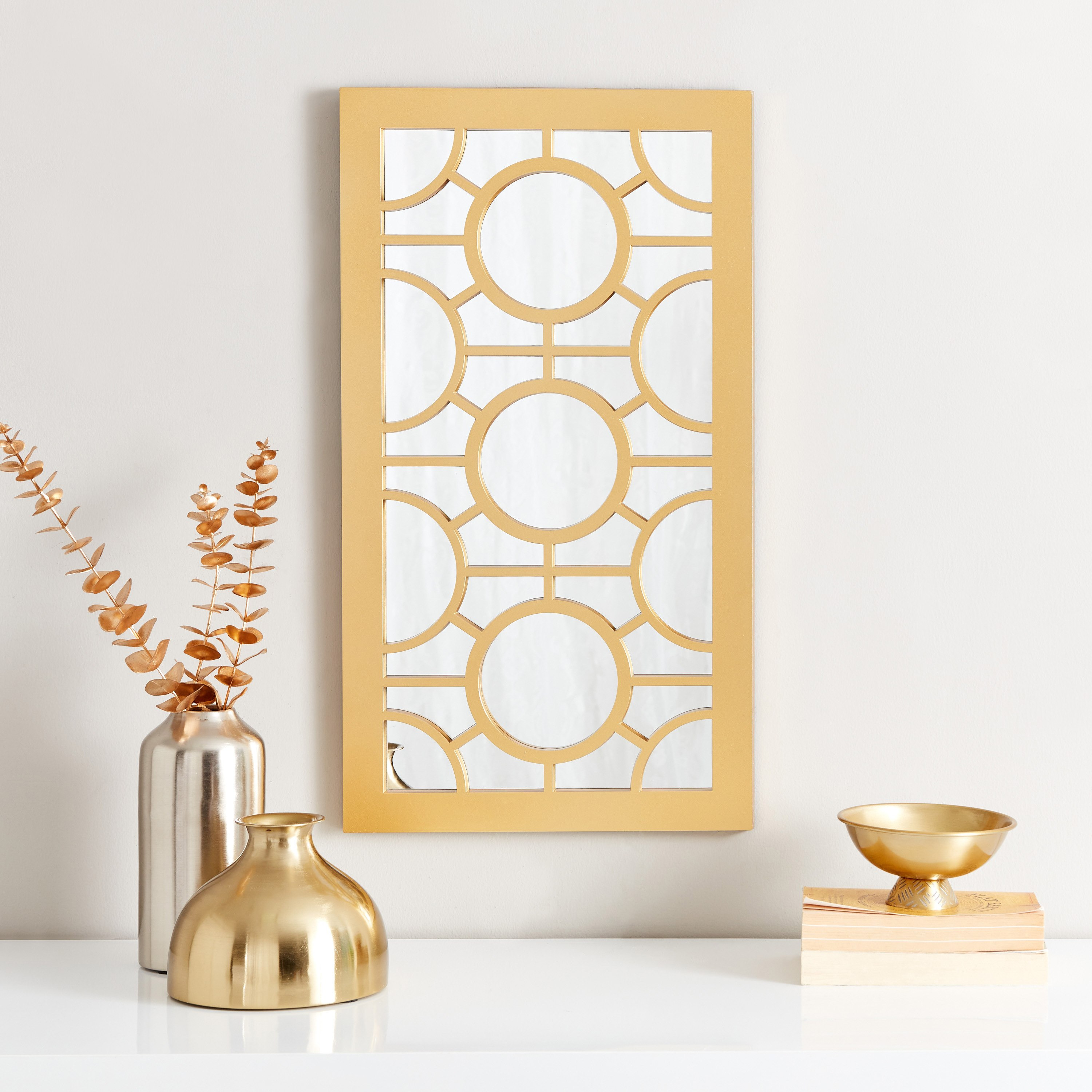 مرآة حائط بتصميم نافذة موديرين من هايلي- 35.5x1.5x64.5 سم-hbxhomeware-hbxdecorandfurnishings-image-1