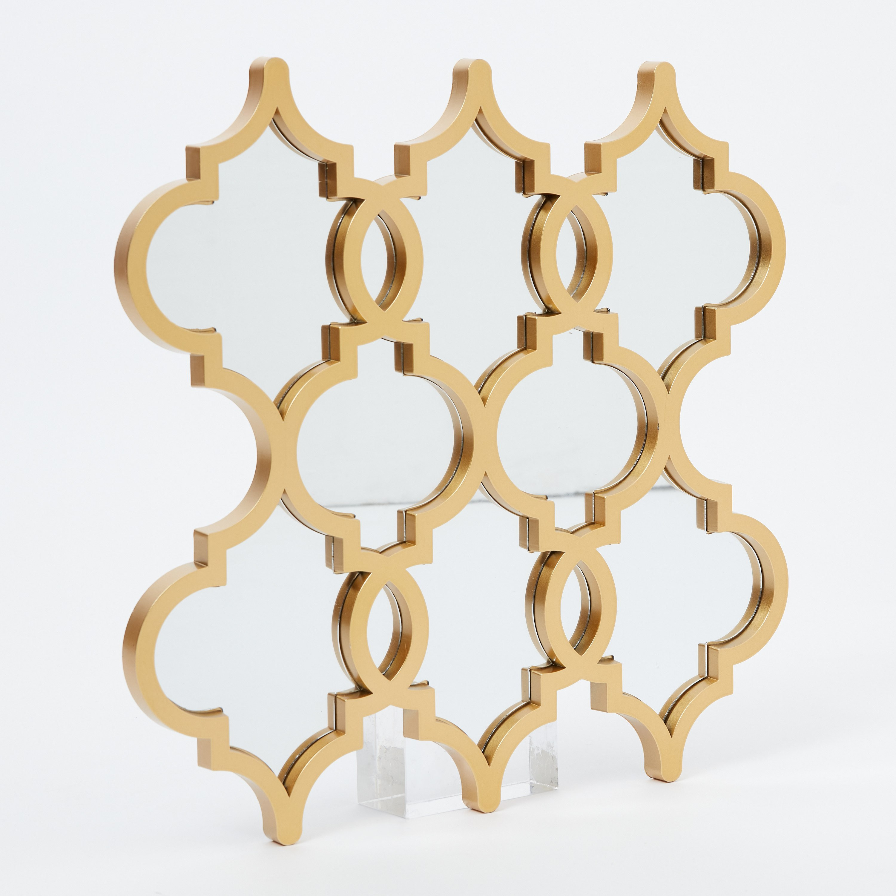 مرآة حائط مزينة عصرية من هايلي - 40x1.5x40 سم-hbxhomeware-hbxdecorandfurnishings-image-5