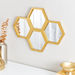 Hailee Moderen Hexagon Wall Mirror - 40x2x57 cm-Mirrors-thumbnailMobile-1