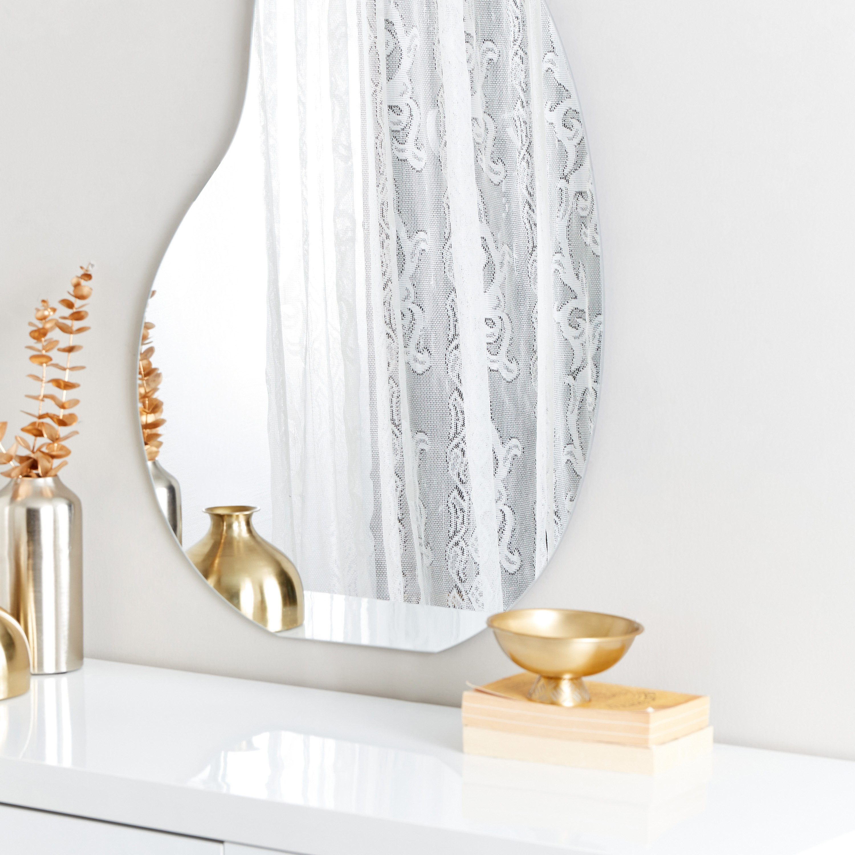 مرآة حائط بدون إطار مودرن من هايلي - 60x0.5x80 سم-hbxhomeware-hbxdecorandfurnishings-image-2