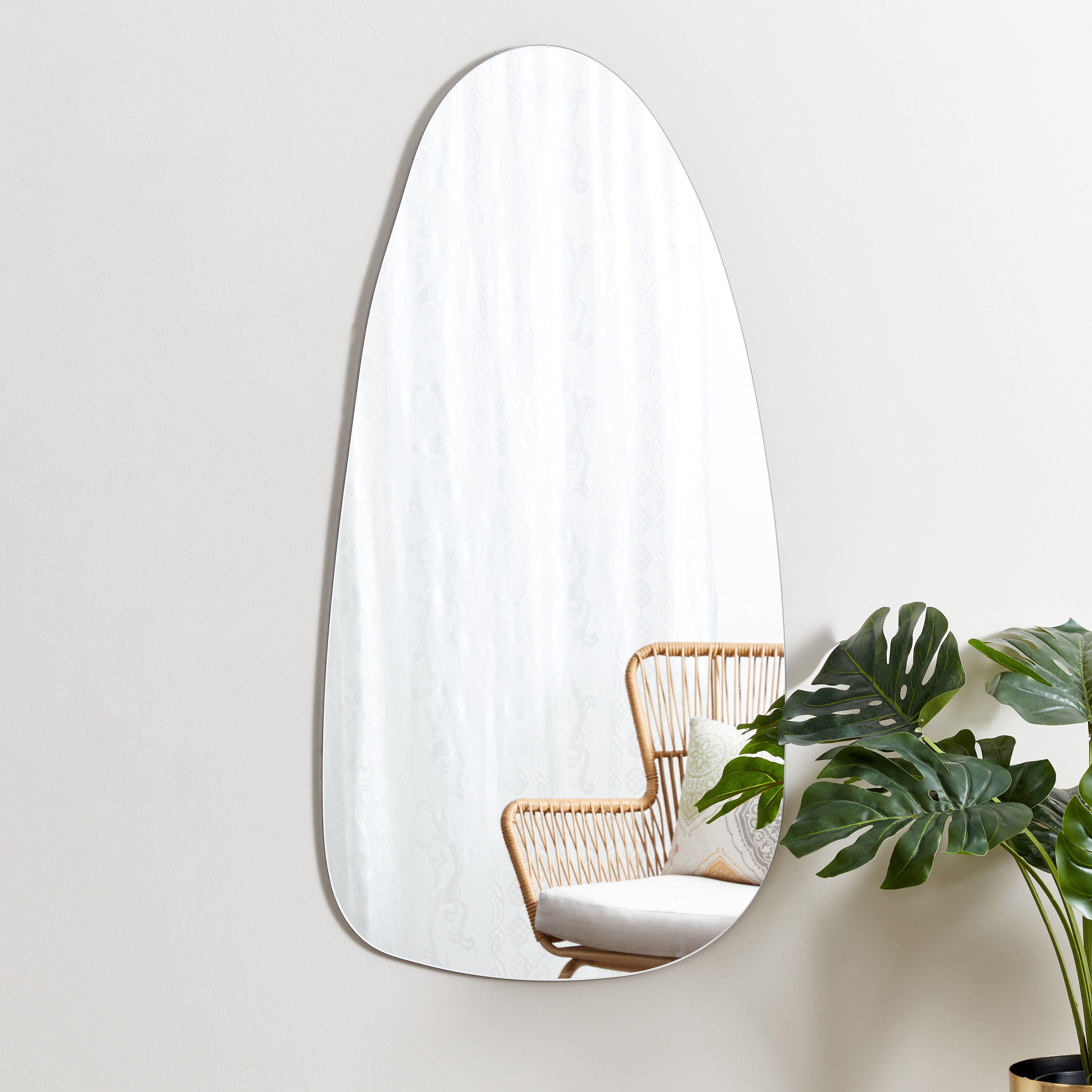 Hailee Modern Frameless Wall Mirror - 50x0.5x100 cm-PROMO_HB_AE_B2G2_011025-image-1