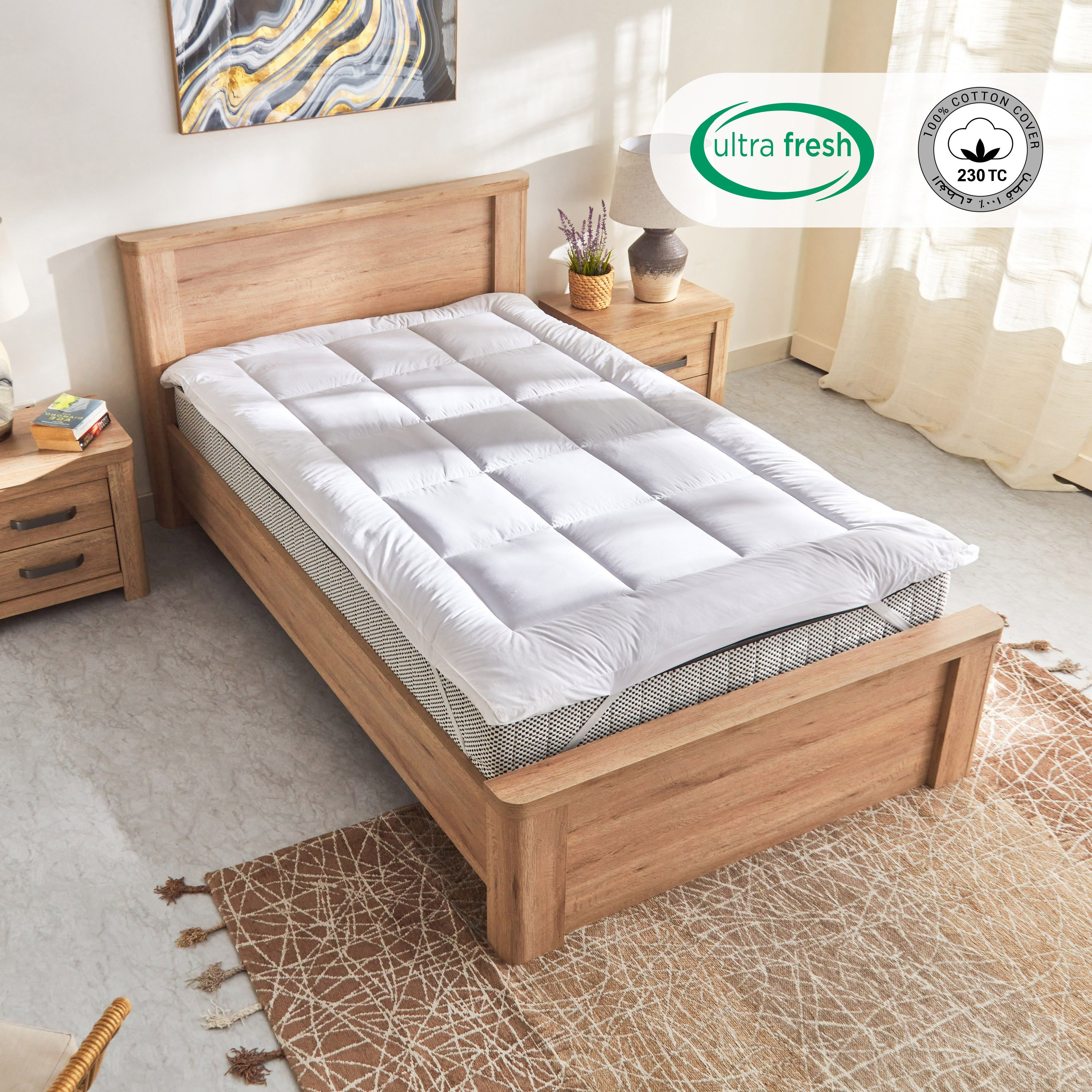 لبادة مرتبة فردية داون ألترناتيف من ريجال - 90x200+5 سم-hbxhomeware-hbxdecorandfurnishings-image-1