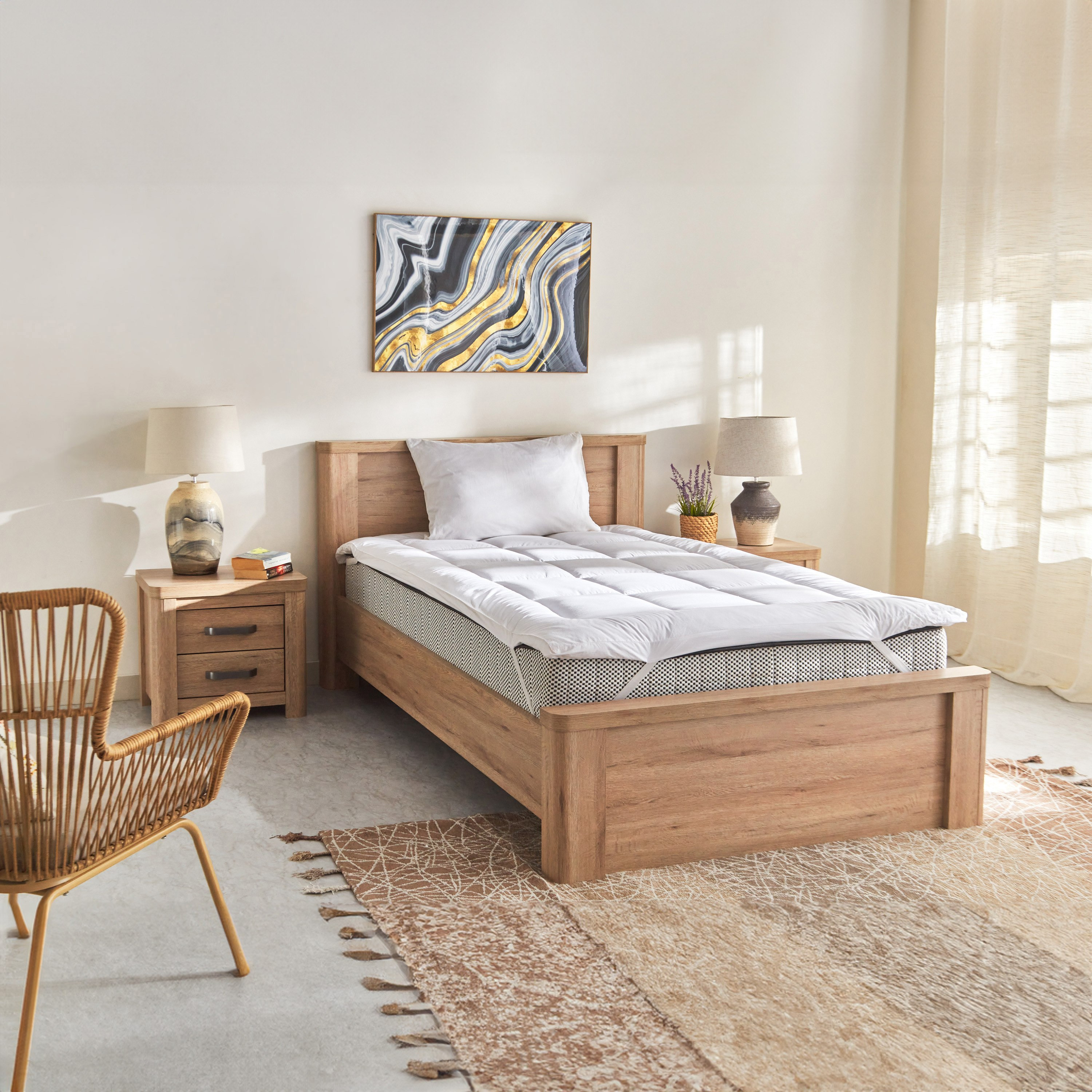 Regal Downalternative Twin Topper - 120x200+5 cm-hbxhomeware-hbxdecorandfurnishings-image-6
