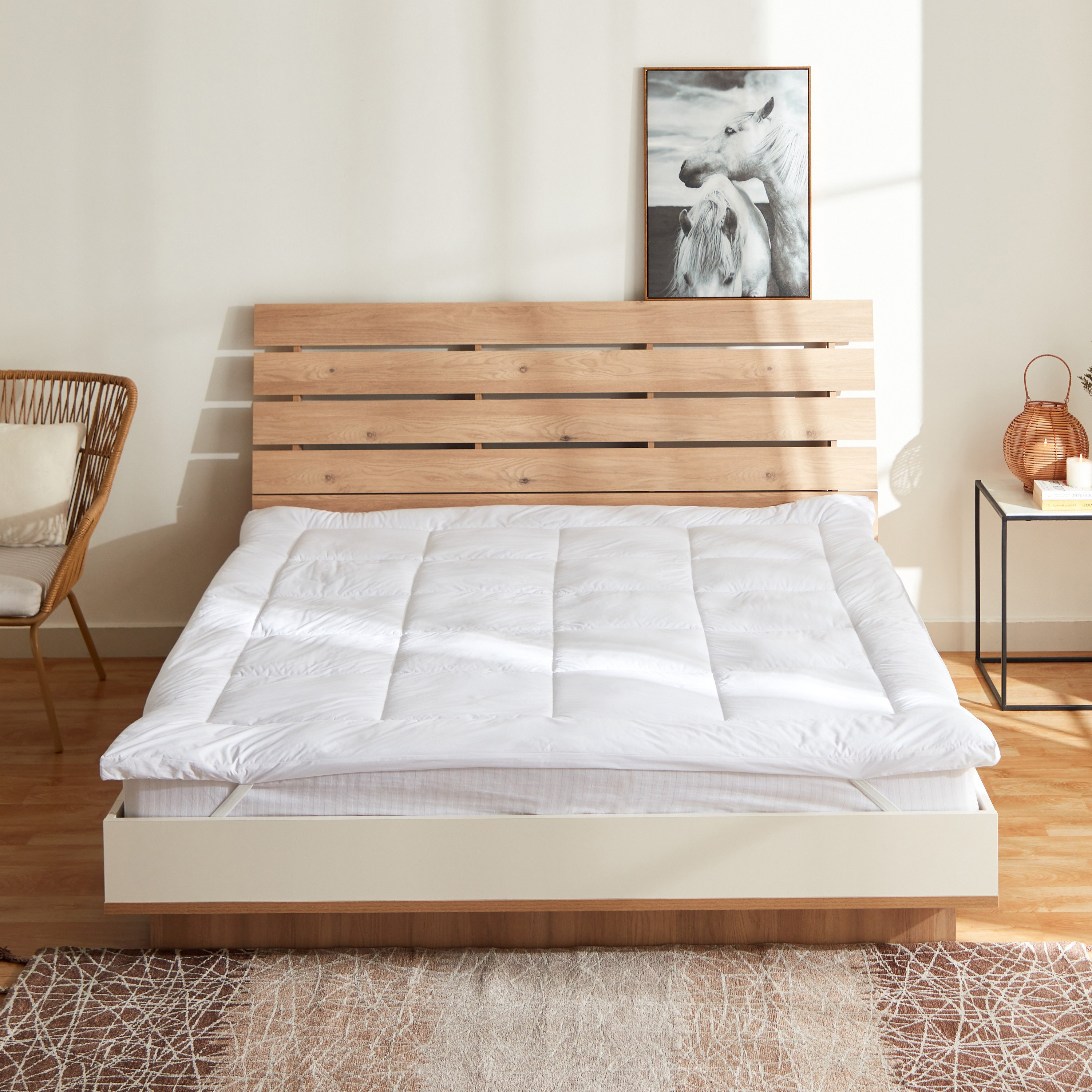 لبادة مرتبة سوبر كينج داون ألترناتيف من ريجال - 200x200+5 سم-hbxhomeware-hbxdecorandfurnishings-image-2