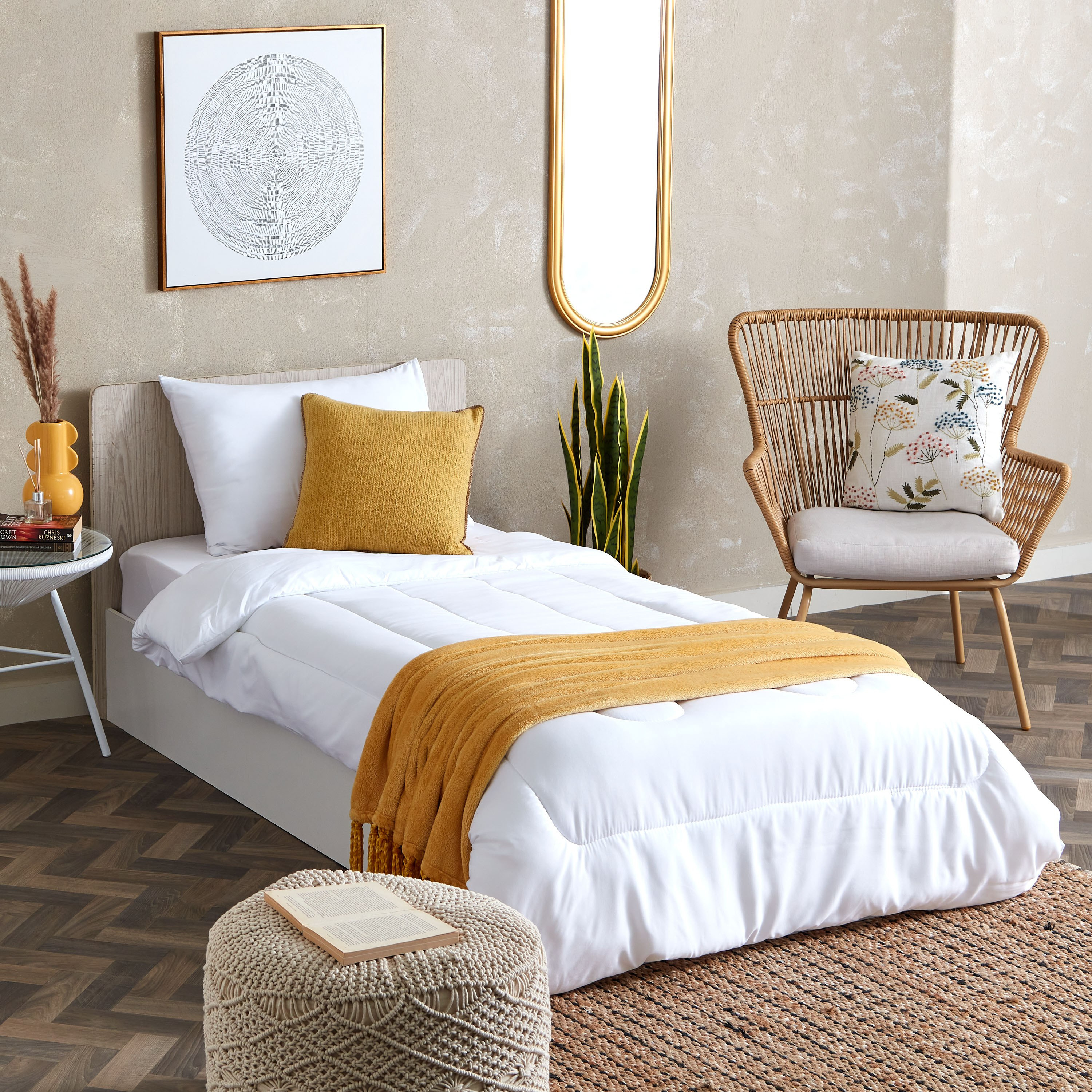 طقم لحاف فردي من الألياف الدقيقة 3 قطع من أندورا - 135x220 سم-hbxhomeware-hbxdecorandfurnishings-image-8