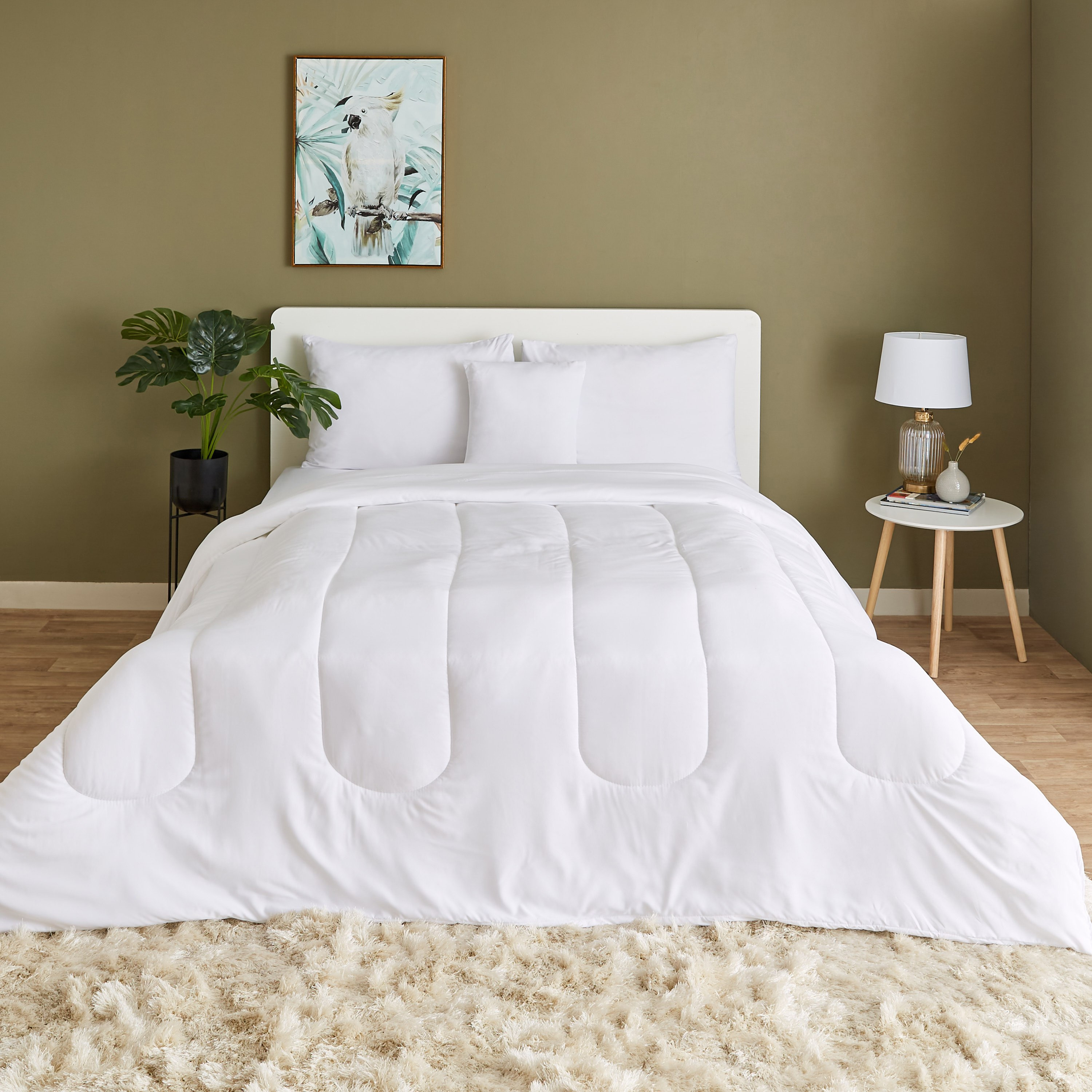 طقم لحاف كوين ألياف دقيقة 5 قطع من أندورا - 200x230 سم-hbxhomeware-hbxdecorandfurnishings-image-2
