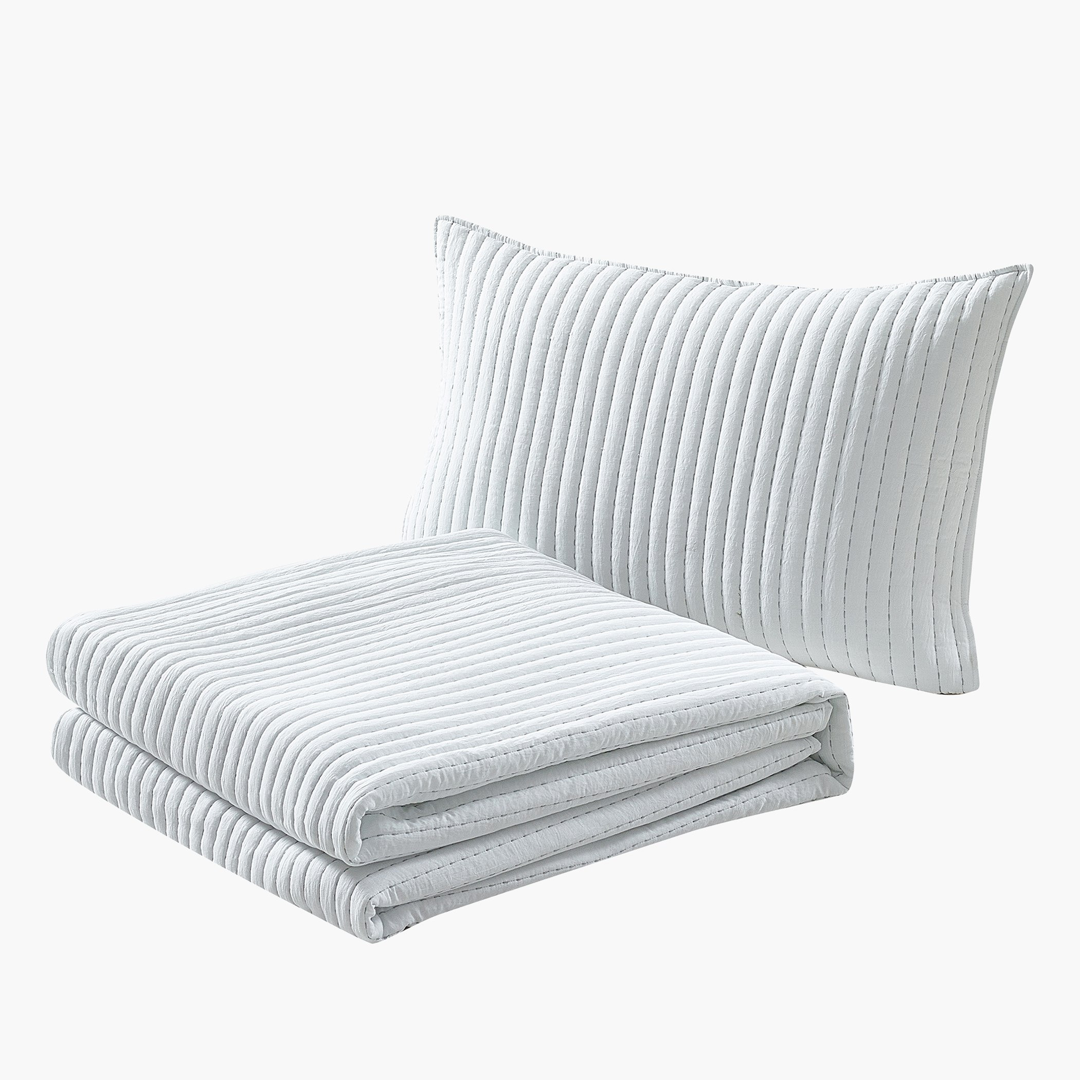 طقم مفرش سرير كينج من الألياف الدقيقة 3 قطع من أبريستي -  230x250 سم-hbxdecorandfurnishings-bedding-bedspreadsandquilts-image-4