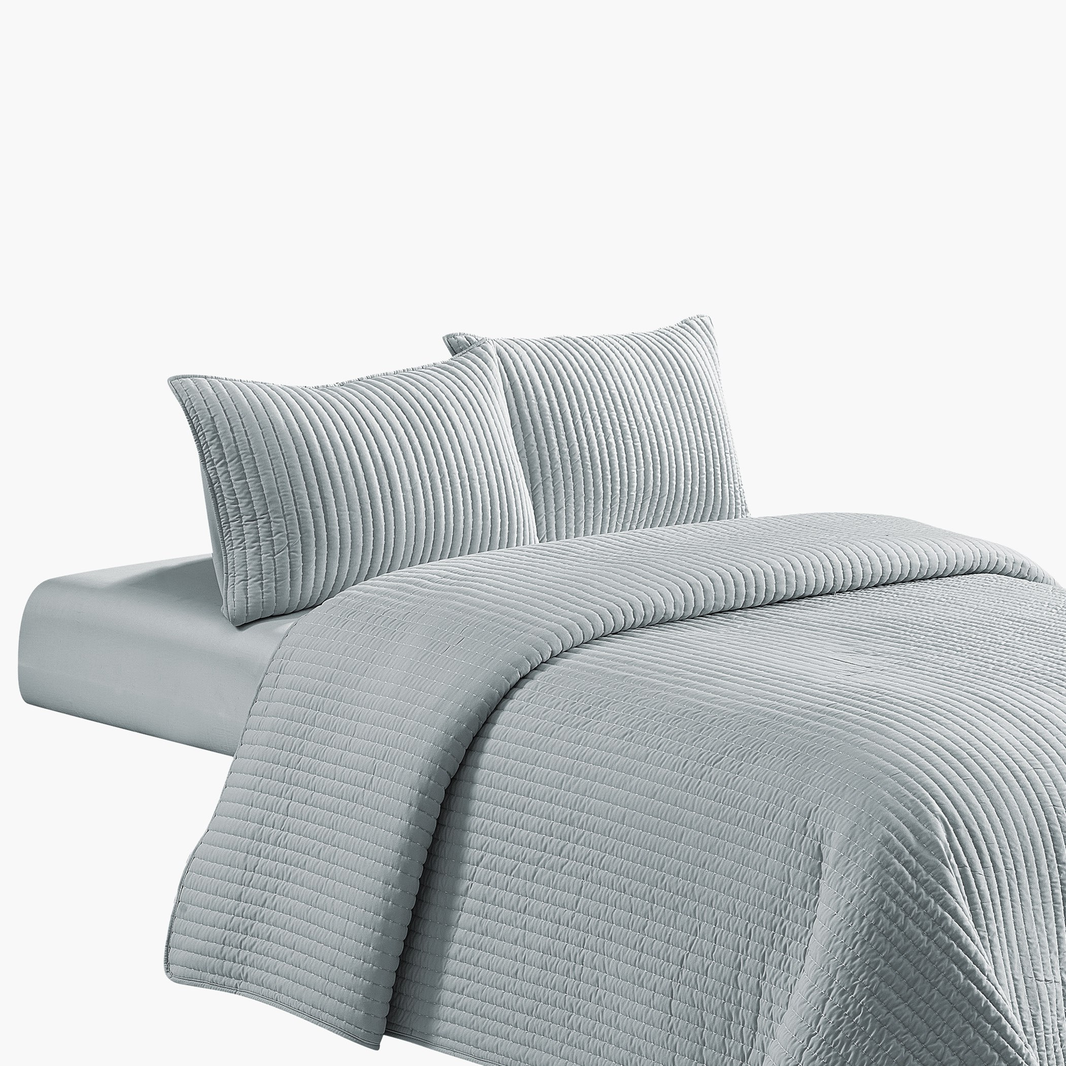 طقم مفرش سرير مزدوج مغسول من الألياف الدقيقة 3 قطع من أبريستي - 230x160 سم-hbxdecorandfurnishings-bedding-bedspreadsandquilts-image-2