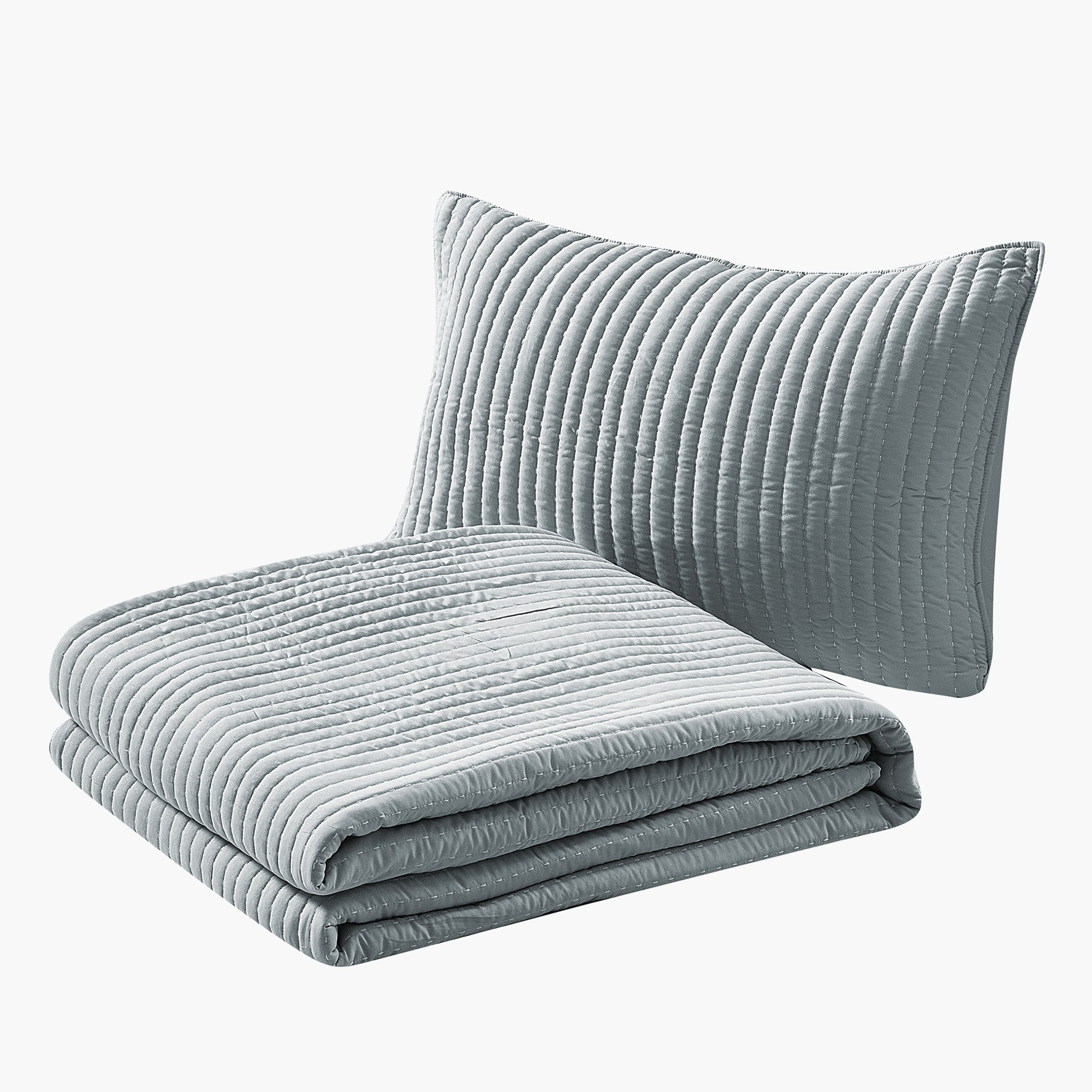 طقم مفرش سرير كينج من الألياف الدقيقة 3 قطع من أبريستي - 230x250 سم-hbxdecorandfurnishings-bedding-bedspreadsandquilts-image-4