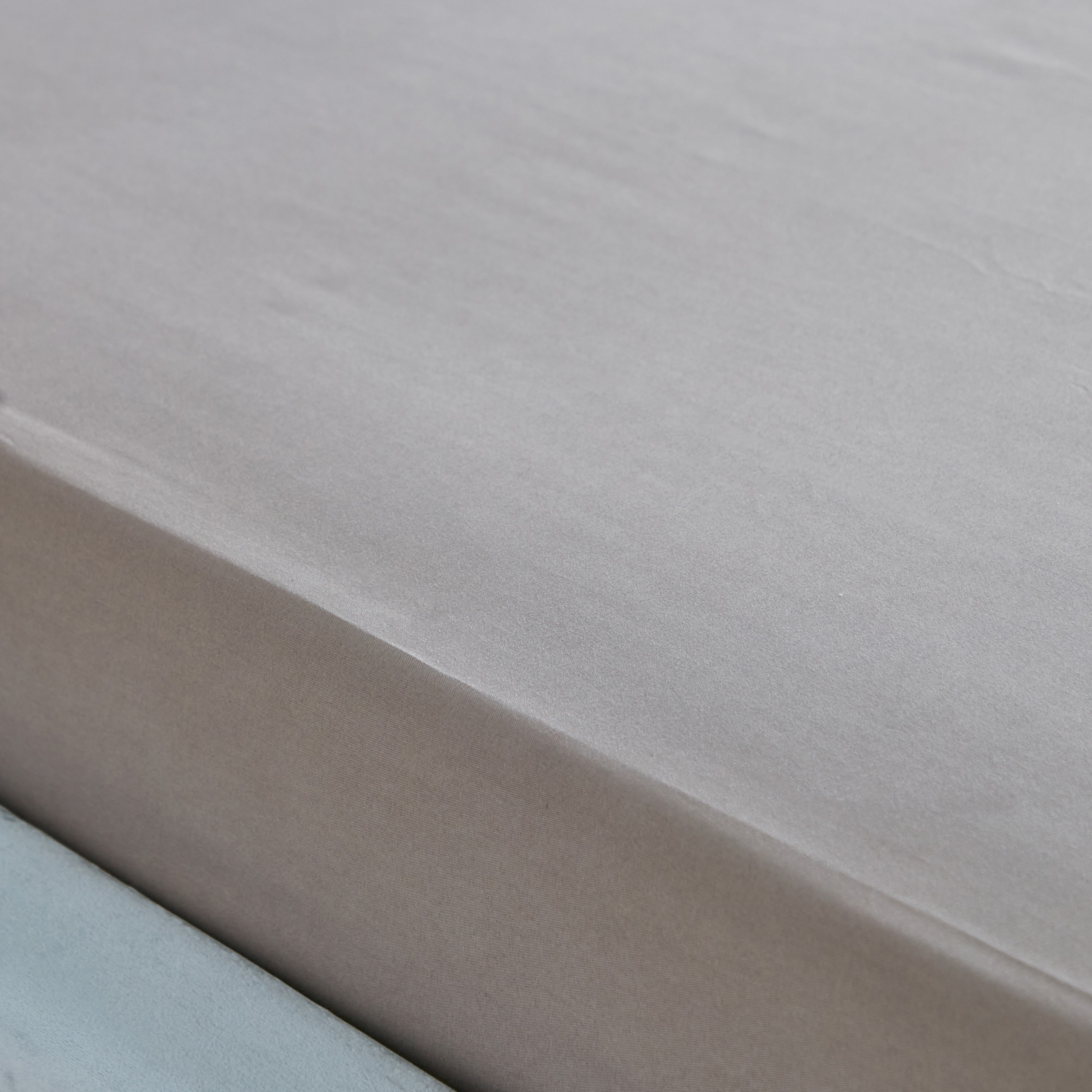 شرشف مطاطي كوين سادة من الألياف الدقيقة من ديربي - 150x200+25 سم-hbxhomeware-hbxbedroom-image-5