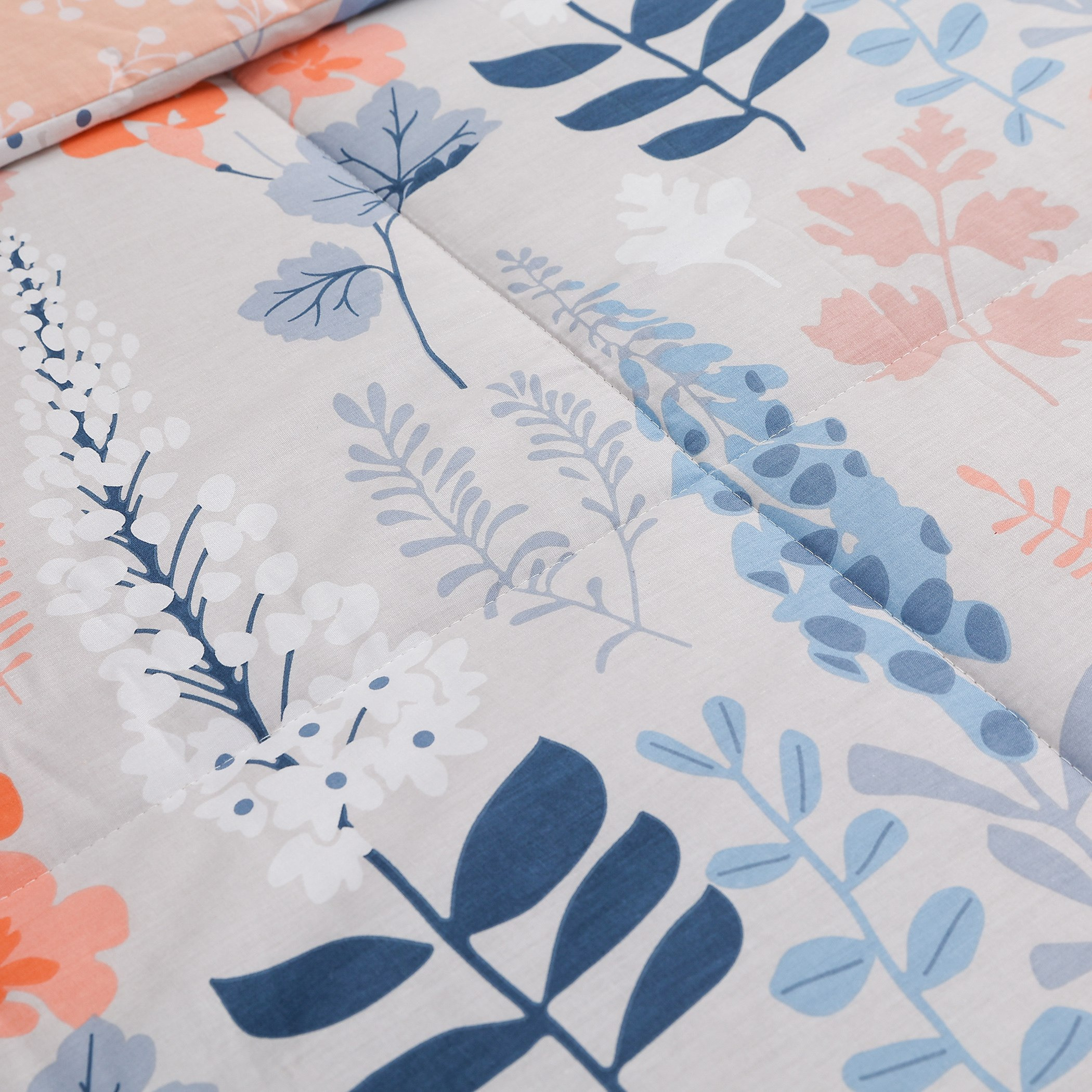 طقم لحاف فردي من قطعتين قطن بطبعات من فيرونا نوفيا - 135x220 سم-hbxhomeware-hbxdecorandfurnishings-image-3