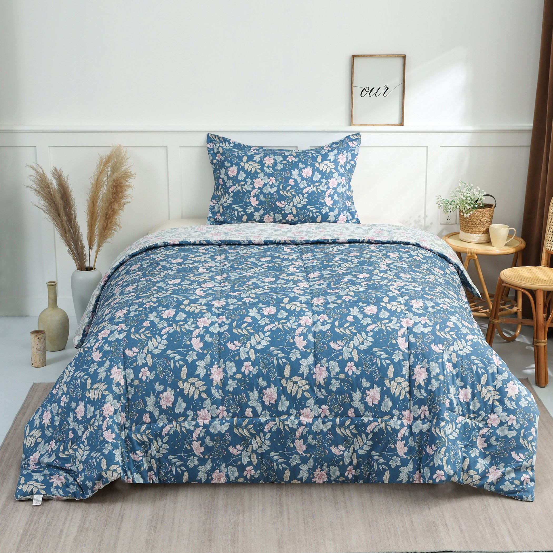 طقم لحاف توين من قطعتين قطن بطبعات من فيرونا إيمالا - 160x220 سم-hbxhomeware-hbxdecorandfurnishings-image-3