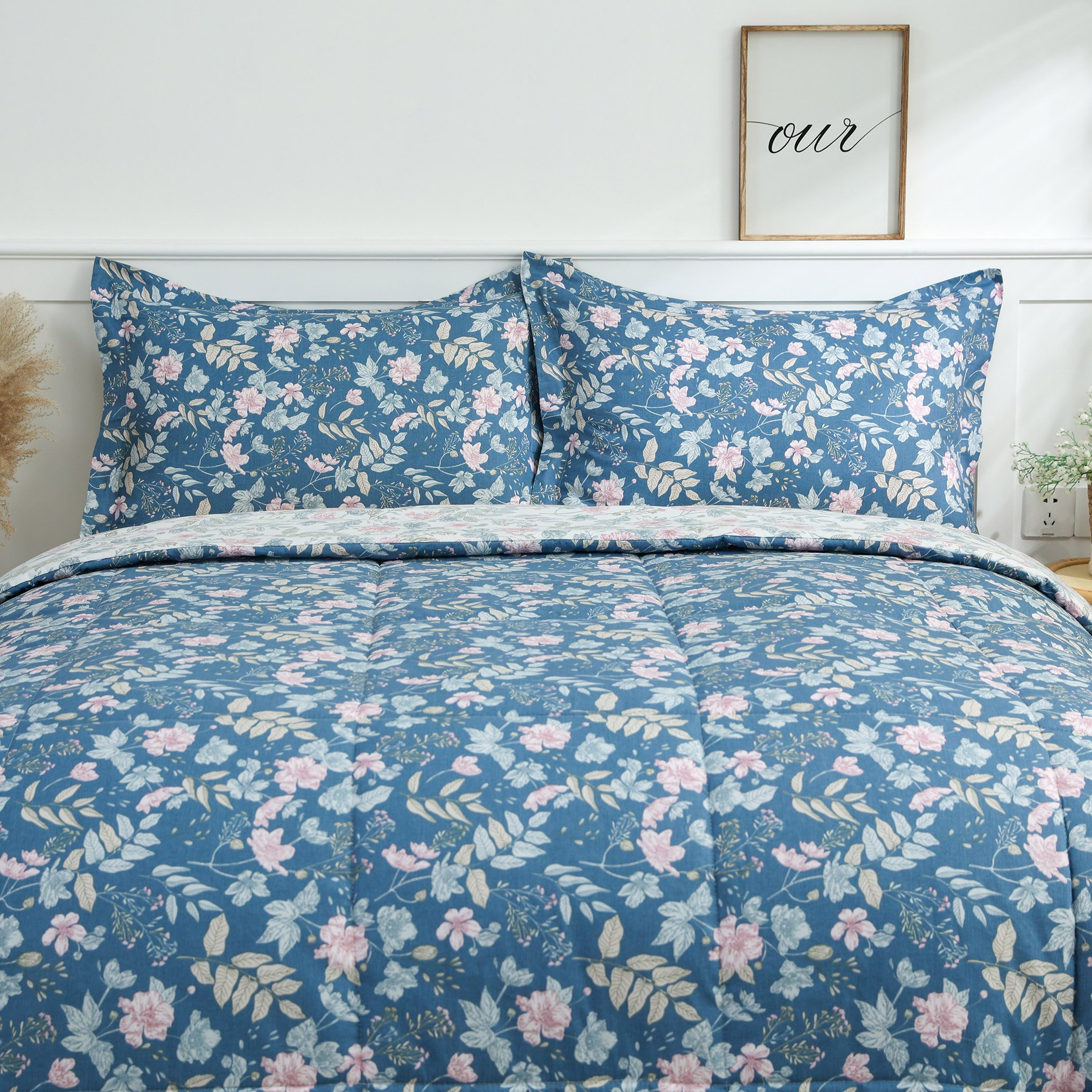 طقم لحاف كينج 3 قطع قطن بطبعات من فيرونا إيمالا - 220x240 سم-hbxhomeware-hbxdecorandfurnishings-image-3
