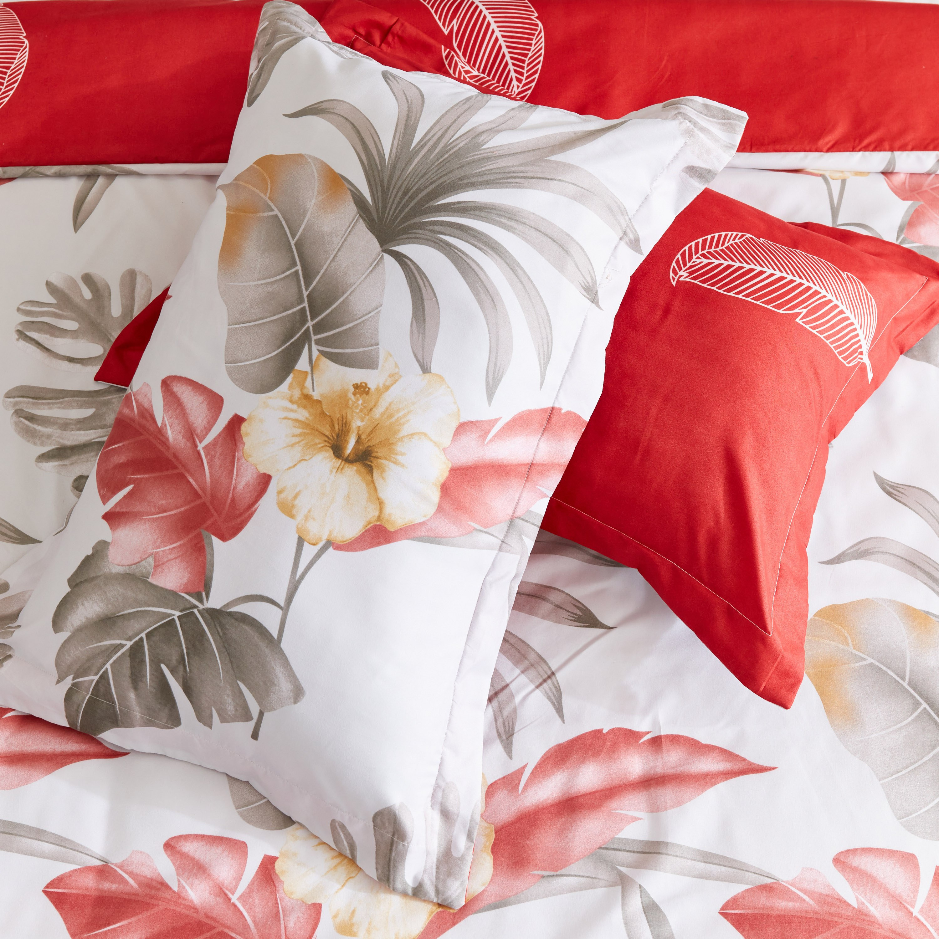 طقم غطاء لحاف كينج ألياف دقيقة 3 قطع بطبعات من باهاماس - 220x220 سم-hbxhomeware-bedding-duvetcovers-image-5