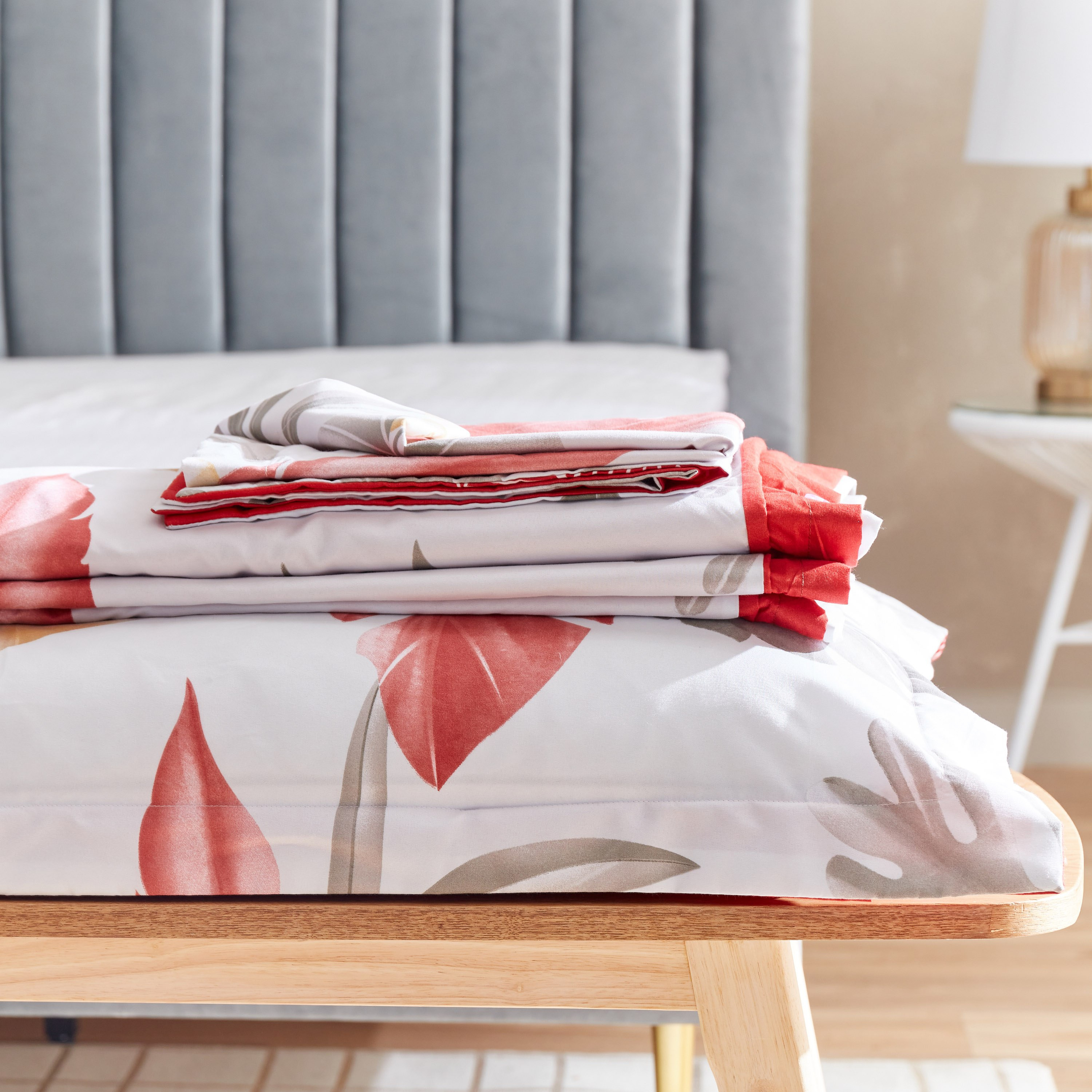 طقم غطاء لحاف كينج ألياف دقيقة 3 قطع بطبعات من باهاماس - 220x220 سم-hbxhomeware-bedding-duvetcovers-image-8