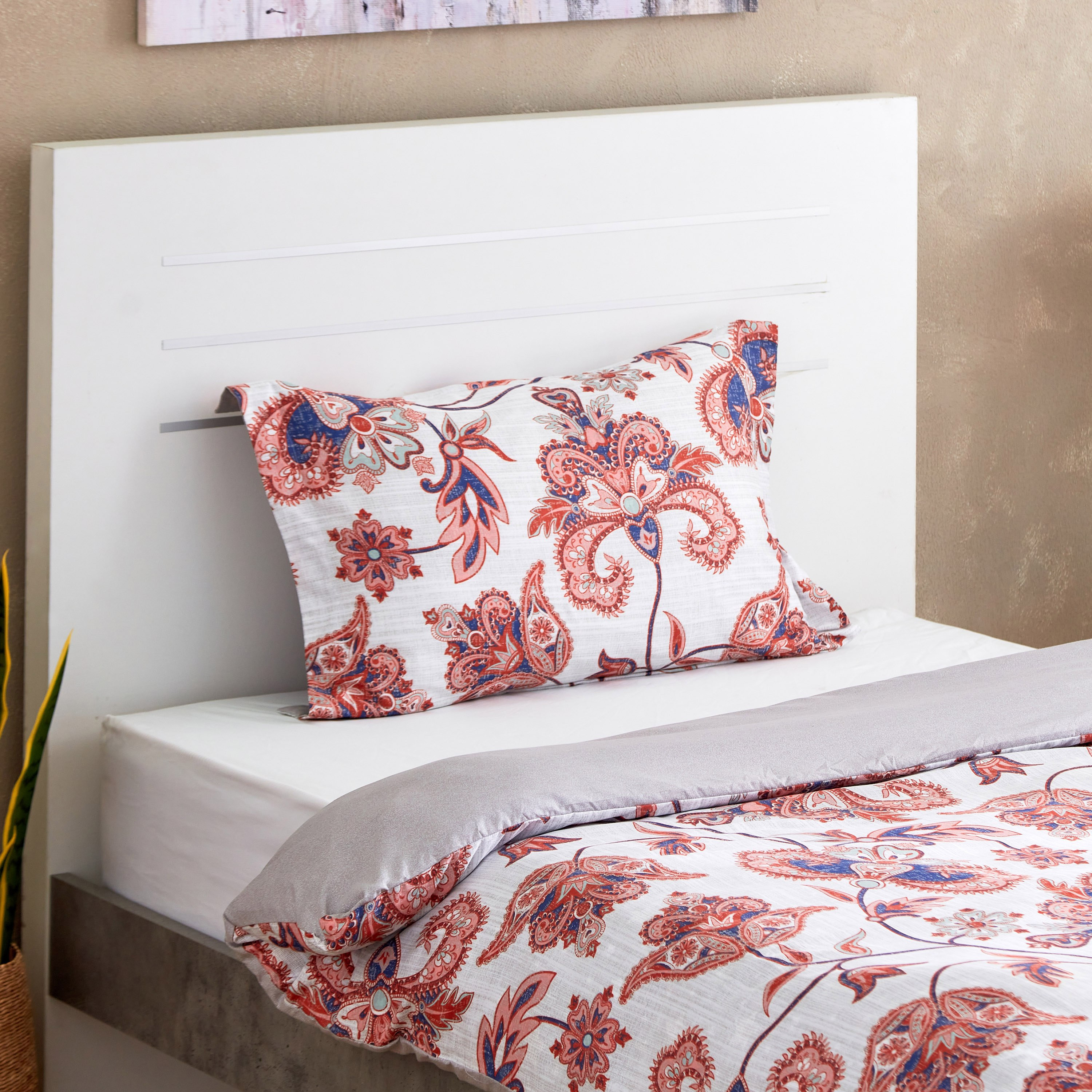 Chintzy 2-Piece Printed Microfibre Single Duvet Cover Set - 135x200 cm-hbxhomeware-hbxdecorandfurnishings-image-3