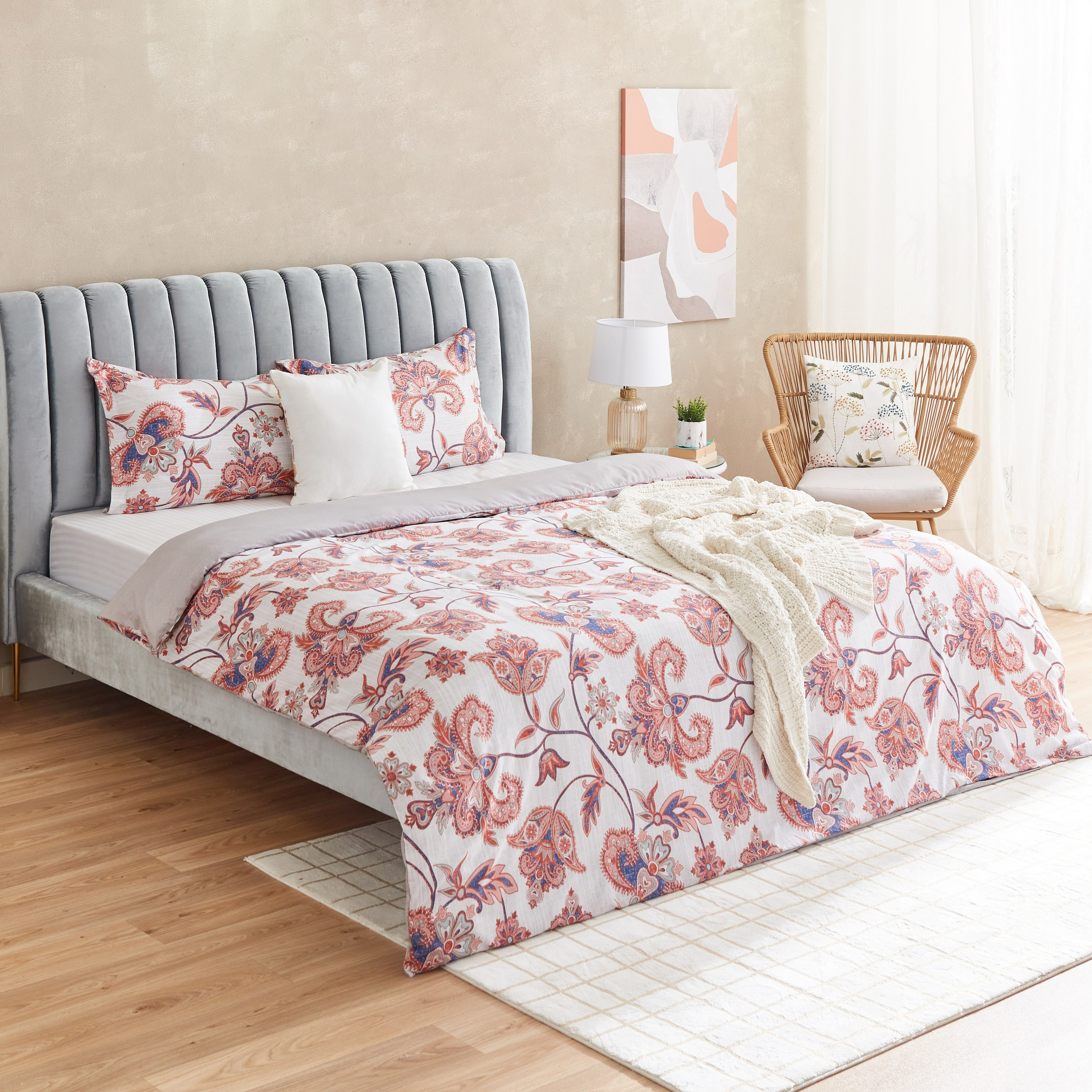 Chintzy 3-Piece Microfiber Printed King Duvet Cover Set - 220x220 cm-PROMO_HB_AE_B1G1_250925-image-9
